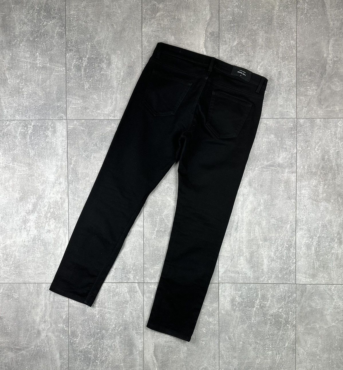 A Day's March A Days March Basic Black Denim Jeans Pants Size US 32 / EU 48 - 2 Thumbnail