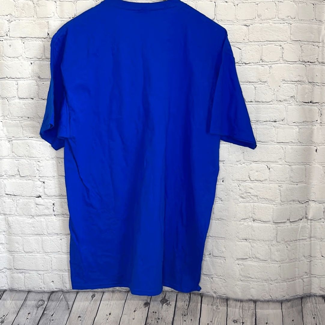 Fruit Of The Loom Dunder Mifflin Paper Company Royal Blue Mens Short Sleeve T Shirt L New Size US L / EU 52-54 / 3 - 2 Thumbnail