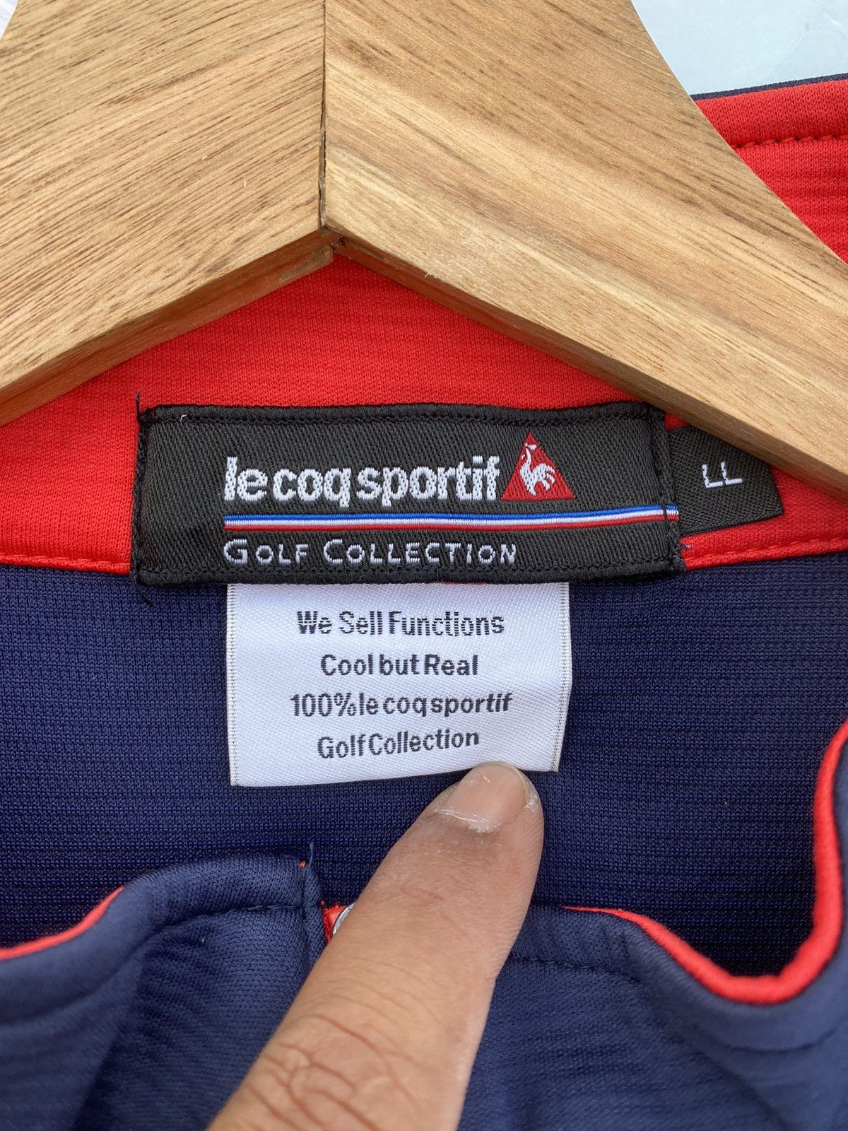 Le Coq Sportif Rare Vintage Le Coq Sportif Colour Block Shirt Size US L / EU 52-54 / 3 - 10 Thumbnail