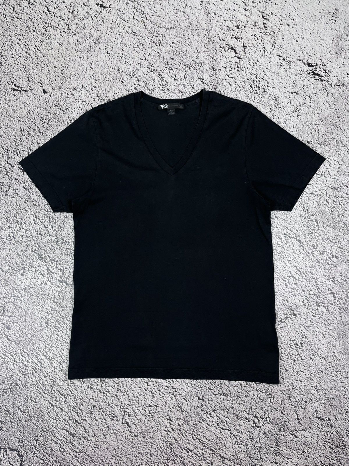 Adidas × Y-3 Vintage Adidas Y3 Yohji Yamamoto V neck T Shirt size M Size US M / EU 48-50 / 2 - 1 Thumbnail