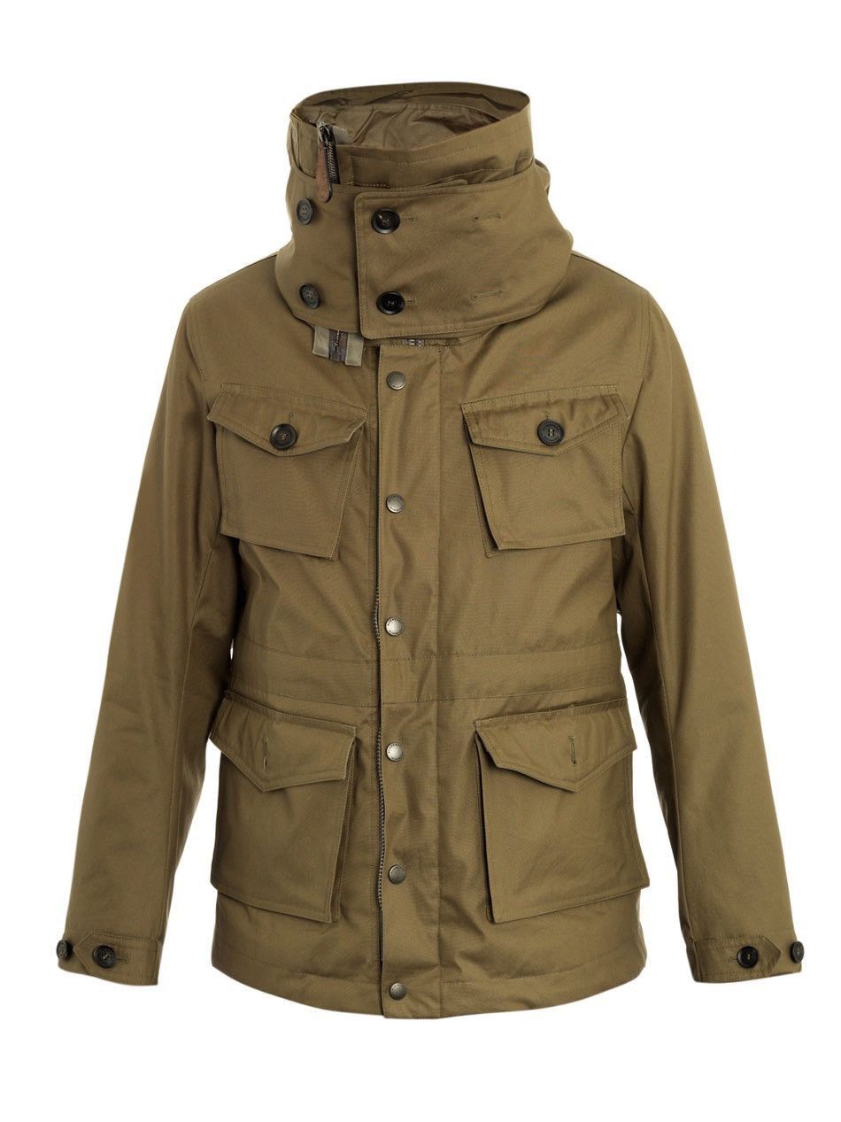 Burberry Prorsum ARCHIVE A/W 2013 RESORT WAXED COTTON JACKET Size US S / EU 44-46 / 1 - 2 Thumbnail