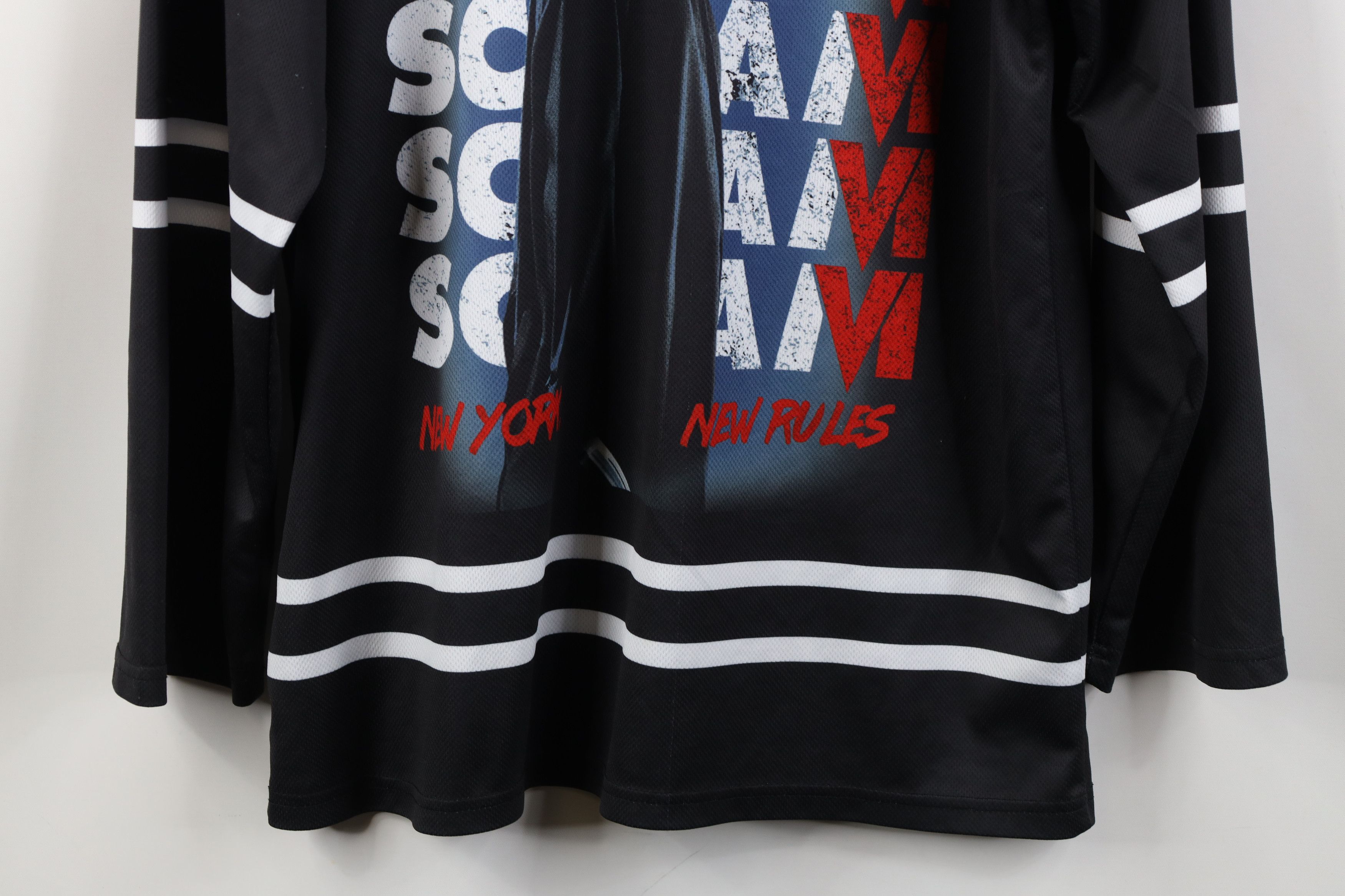 Vintage Vintage Y2K Streetwear New York Movie All Over Print Jersey Size US S / EU 44-46 / 1 - 16 Thumbnail
