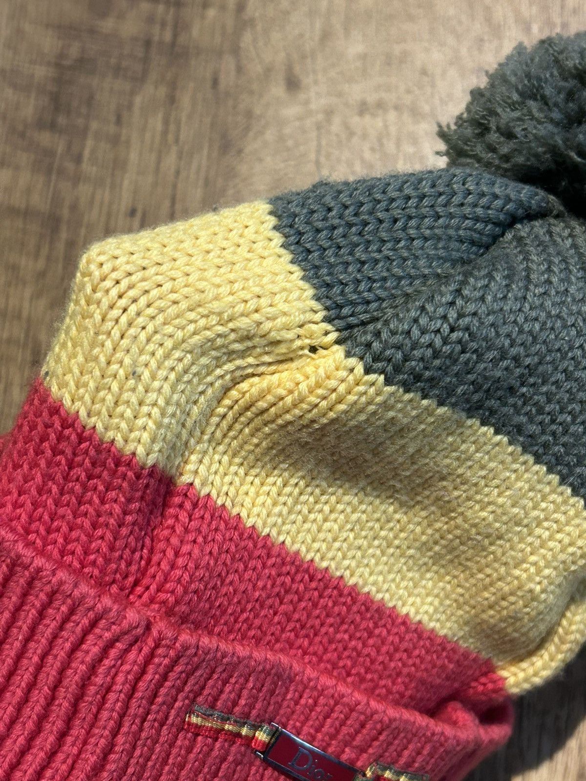 Dior Vintage Christian Dior Rasta beanie/bobble hat Size 10A Size ONE SIZE - 12 Thumbnail