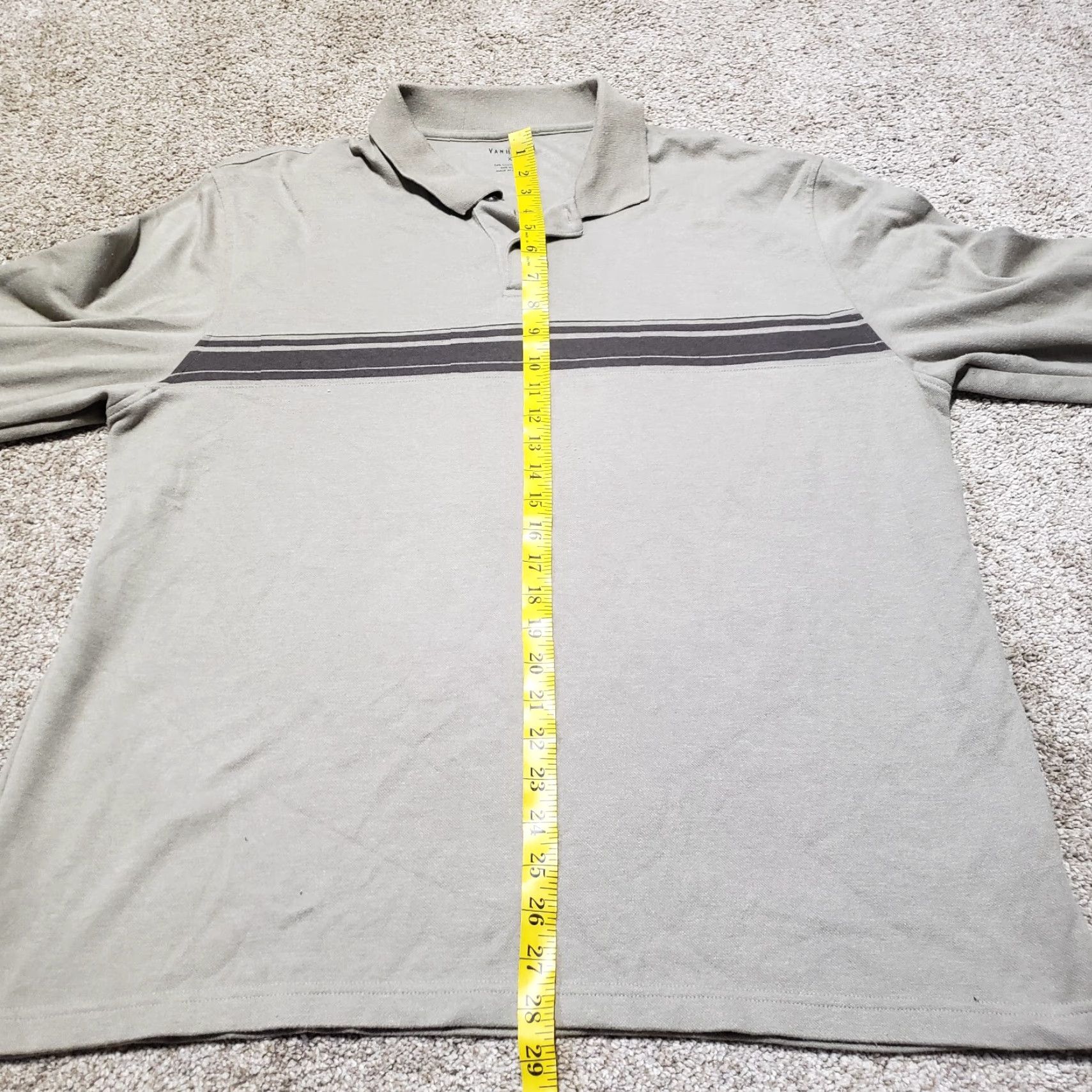 Van Heusen VINTAGE Van Heusen Light Brown Short Sleeve Polo Shirt Top Adult Women's Size XXL 2XL Brown Cotton Blend Polo Shirt Womens 2XL Size XXL / US 16-18 / IT 52-54 - 6 Thumbnail