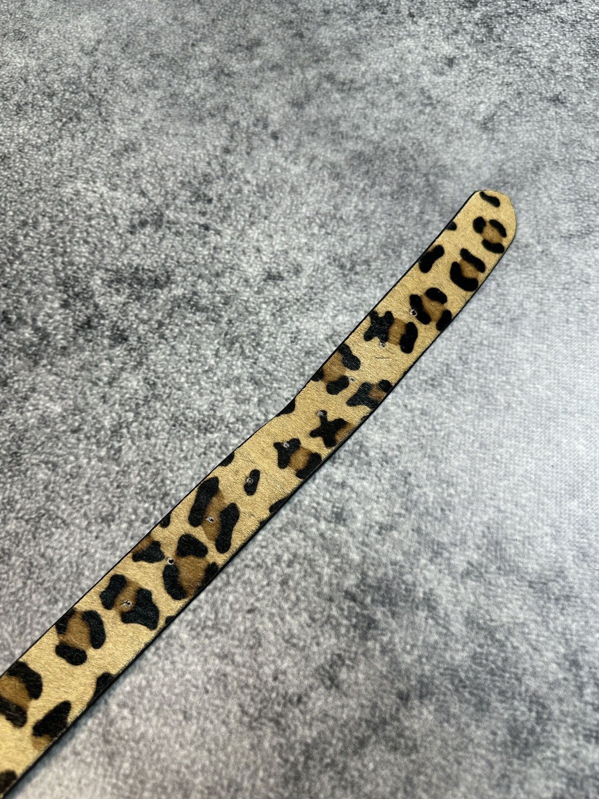 Other Y2K Leopard Belts Rare Streetwear Avant Garde Style USA VTg Size ONE SIZE - 2 Thumbnail