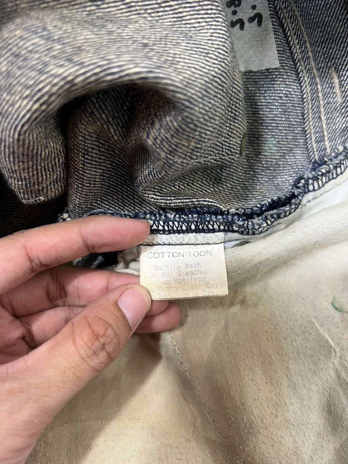 Eight X × Japanese Brand Denim jeans Size US 34 / EU 50 - 15 Thumbnail