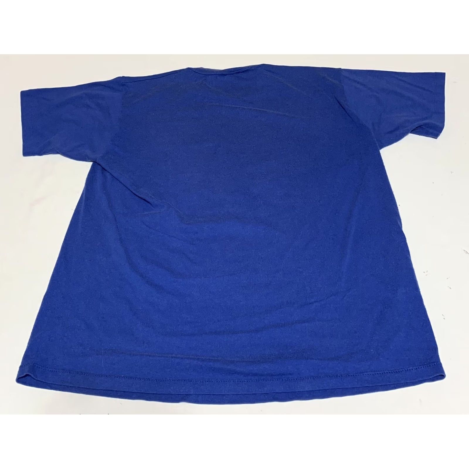 Jerzees VINTAGE Kindergarten Center T Shirt Blue Single Stitch Mens L/M Jerzees Graphic Tee 1990s Short Sleeve Cotton Blend Mens Size US M / EU 48-50 / 2 - 3 Thumbnail