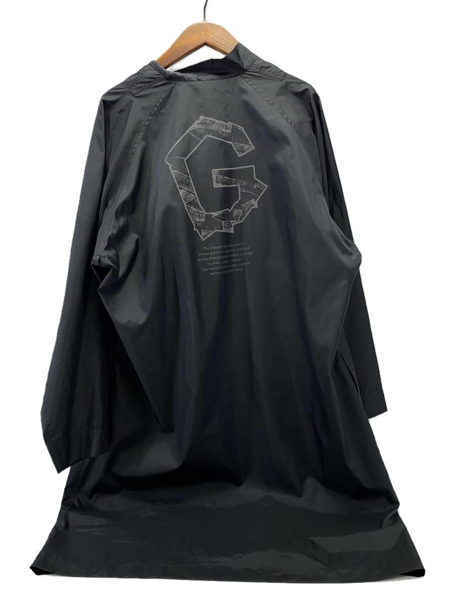 Ground Y ヨウジヤマモト Logo taffeta shirt coat