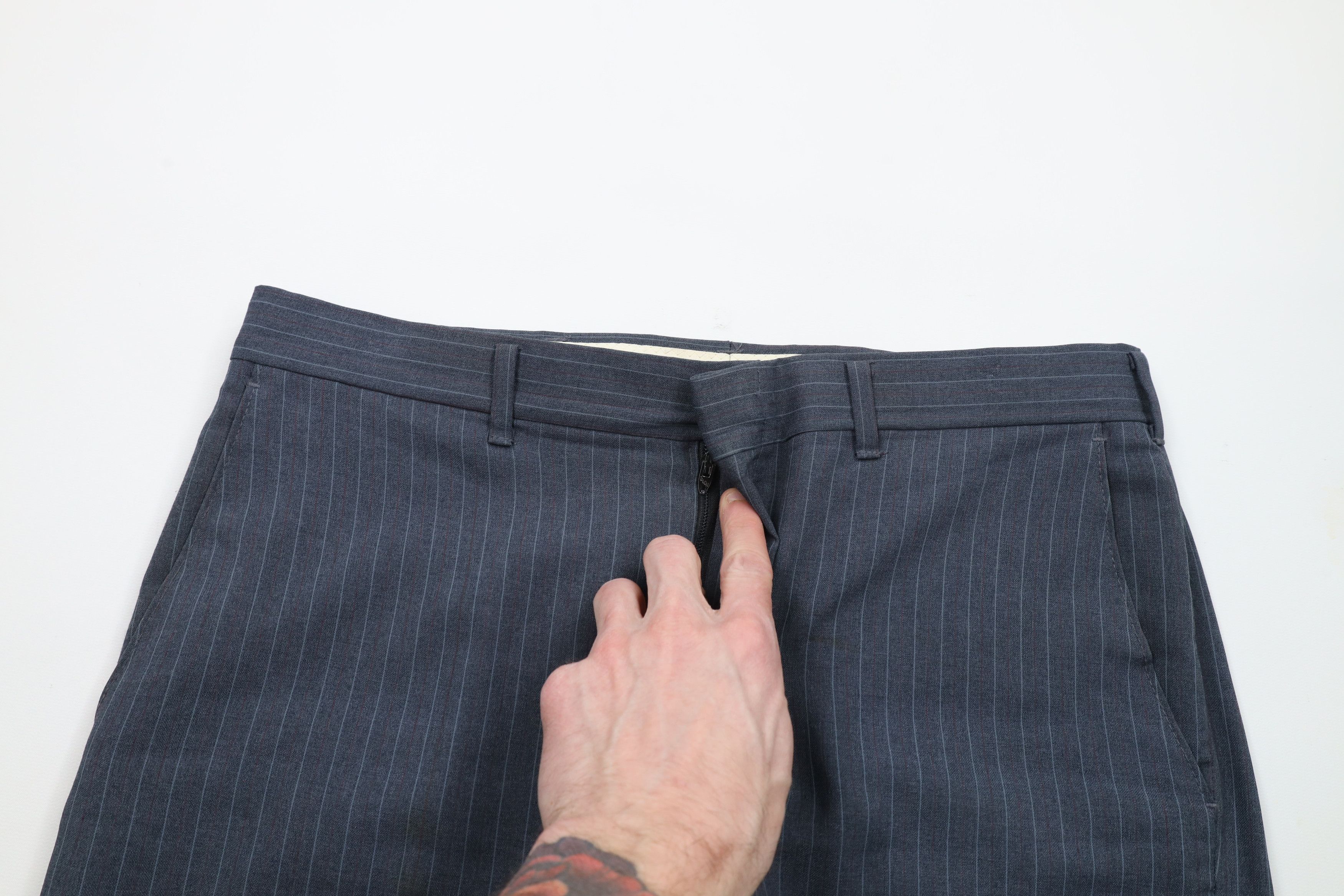 Vintage Vintage 70s Streetwear Striped Bell Bottoms Chino Pants USA Size US 34 / EU 50 - 7 Thumbnail