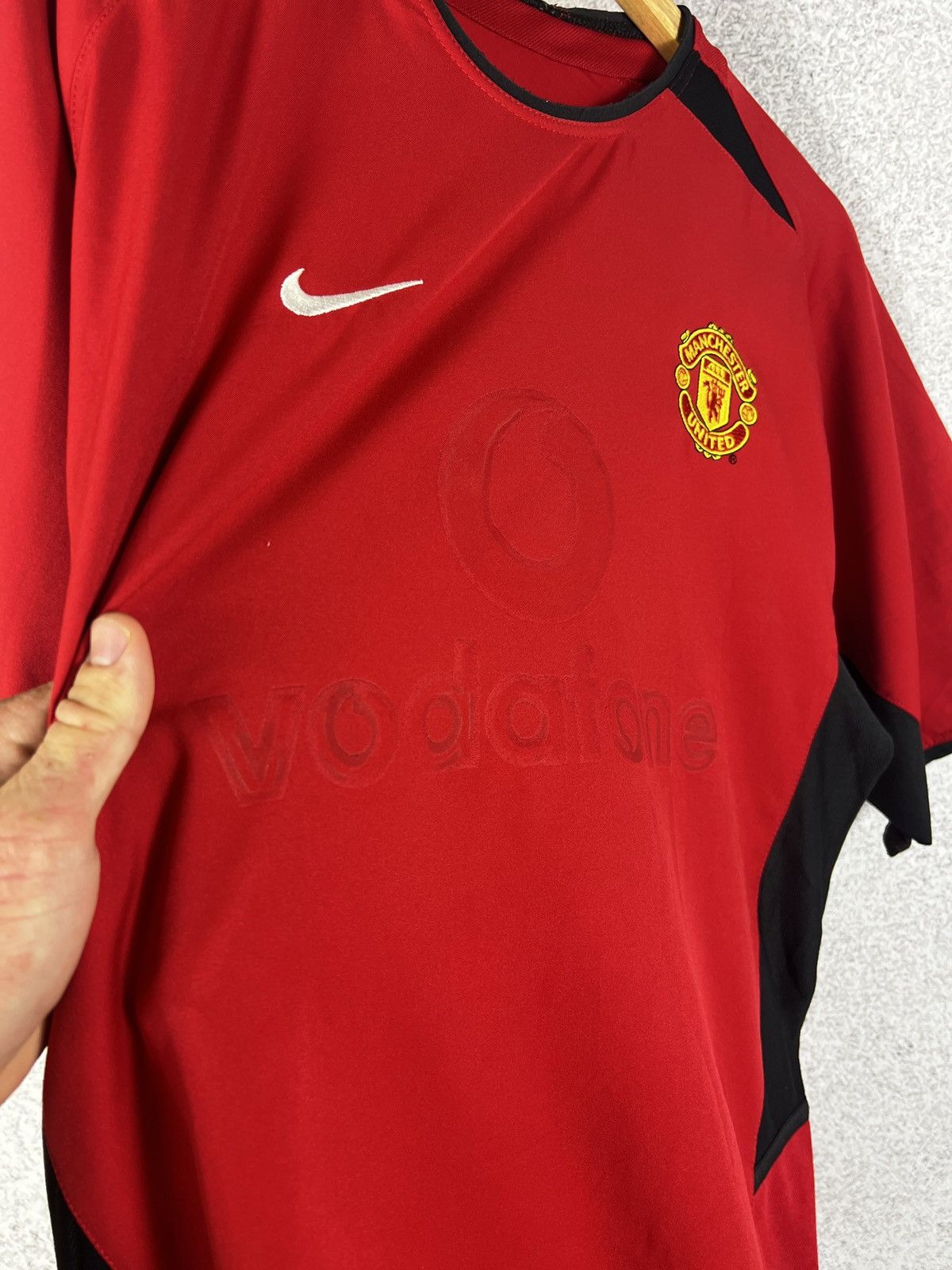 Vintage Vintage Manchester United Nike 2002 04 Home Soccer Jersey Size US L / EU 52-54 / 3 - 9 Thumbnail