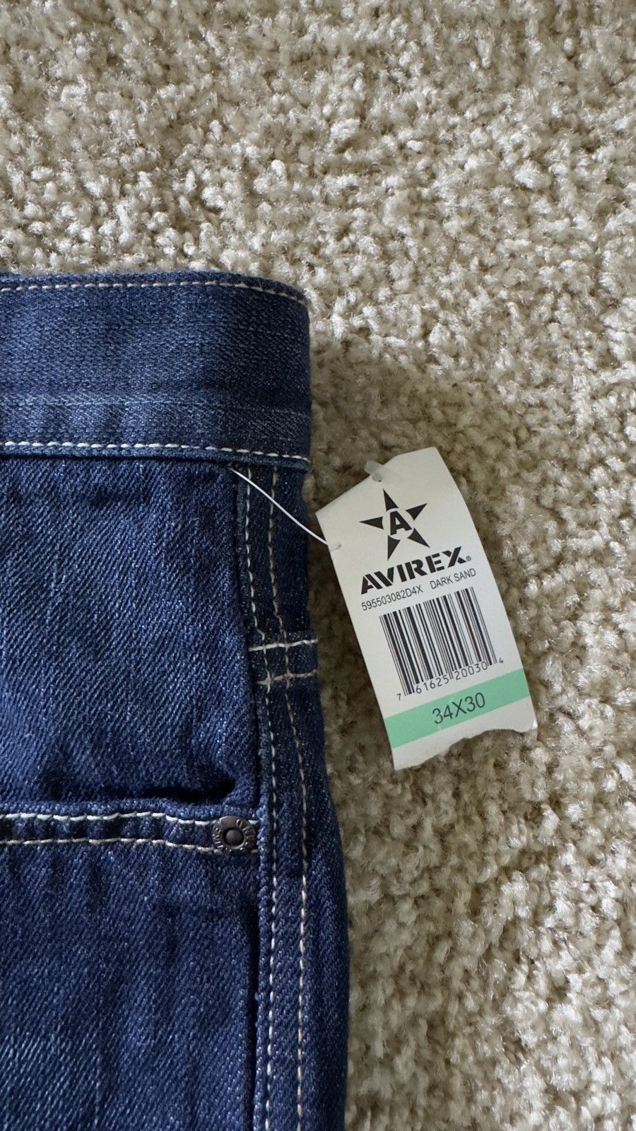 Avirex × Vintage AVIREX Jeans Size US 34 / EU 50 - 4 Thumbnail