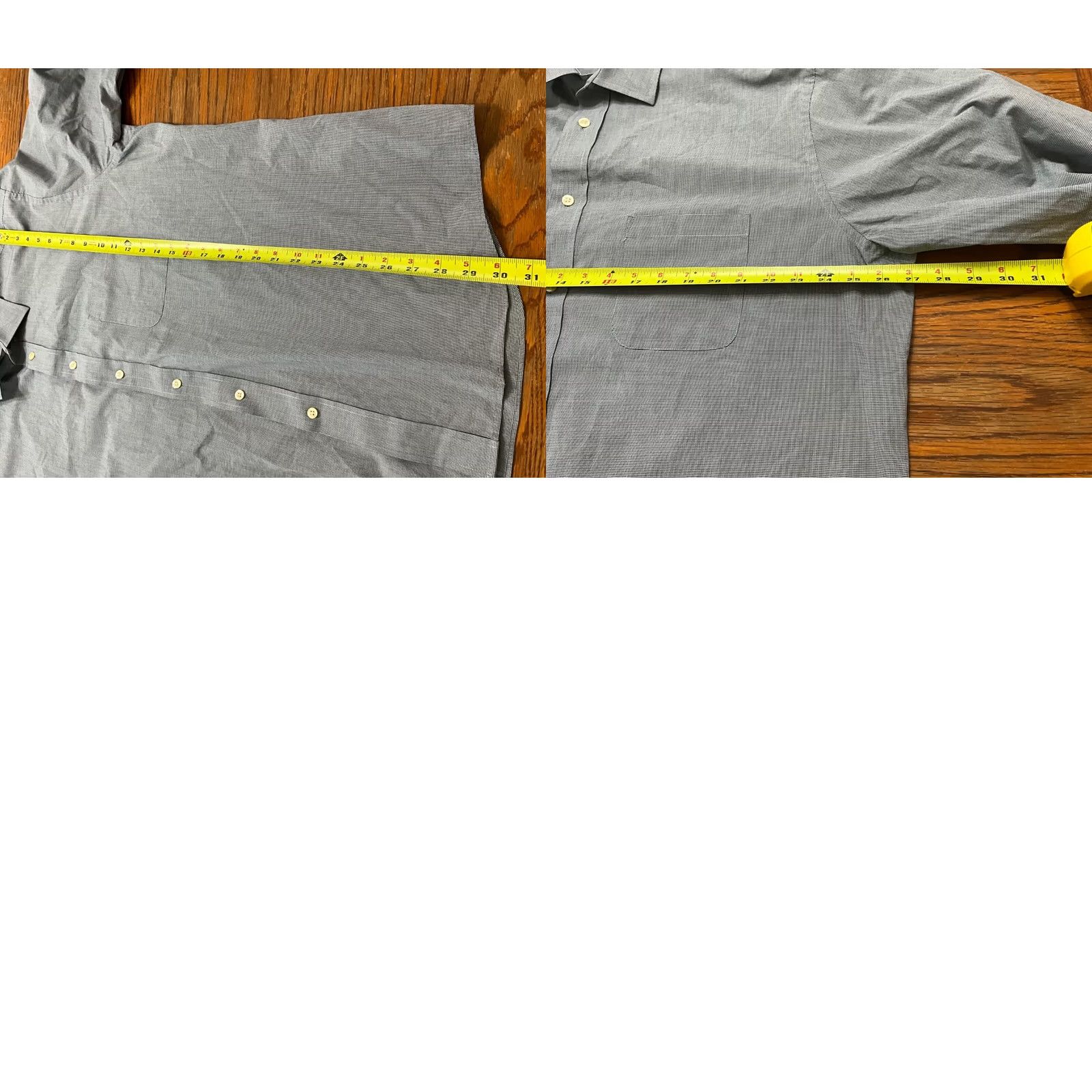 Chaps Chaps Shirt Button-Up Long Sleeve 2XL Blue Mens Big & Tall Button-Down Collar Vintage: No Size US XXL / EU 58 / 5 - 8 Thumbnail