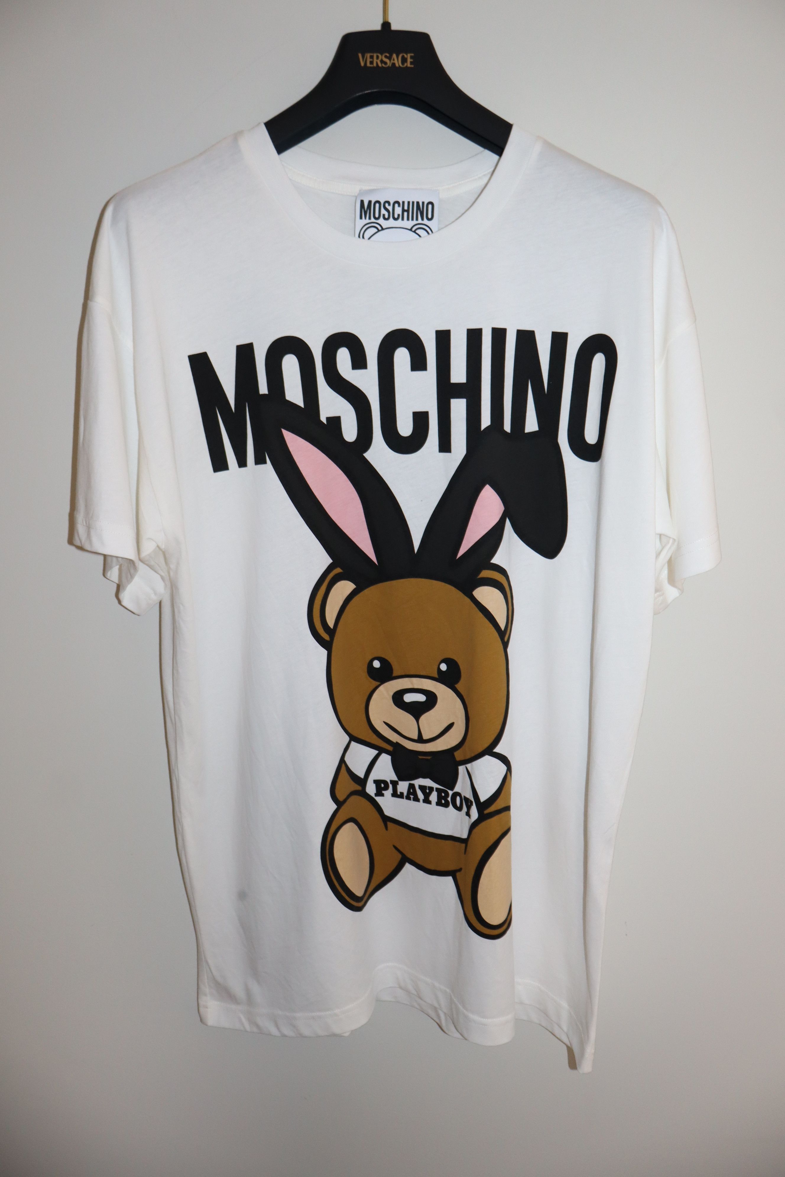Moschino Teddy bear Playboy t-shirt Size US S / EU 44-46 / 1 - 1 Thumbnail
