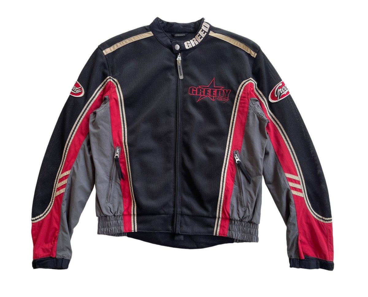 Vintage Vintage Greedy Racing Bikers Jacket Size US M / EU 48-50 / 2 - 3 Thumbnail