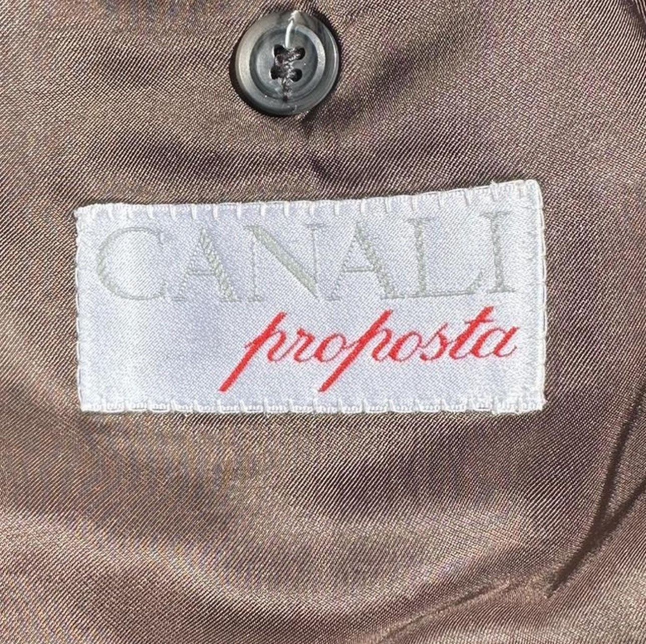 Canali Vintage Canali Proposta Wool Blazer / Sport Coat 🤎 - 42R Size 42R - 5 Thumbnail