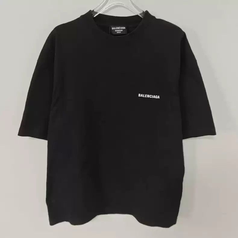 Balenciaga Balenciaga Balenciaga front and back logo short sleeved-25 Size US M / EU 48-50 / 2 - 2 Thumbnail