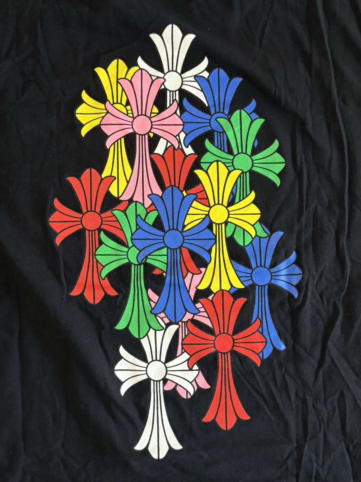 Chrome Hearts Chrome hearts multicolor cemetery black t shirt Size US XL / EU 56 / 4 - 2 Thumbnail