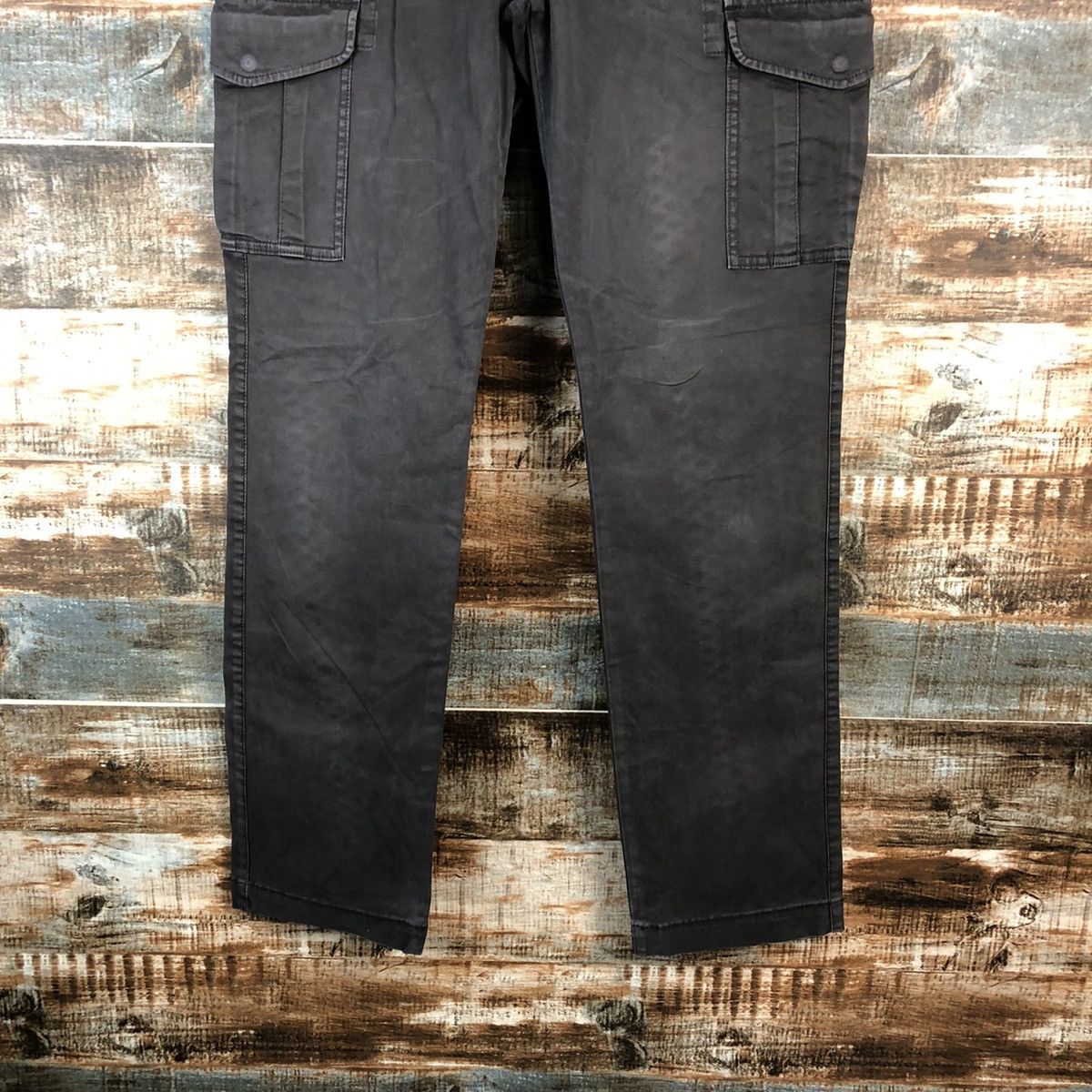 Japanese Brand Uniqlo Brown utility tactical Cargo Multipocket Pants #A2525 Size US 29 - 6 Thumbnail