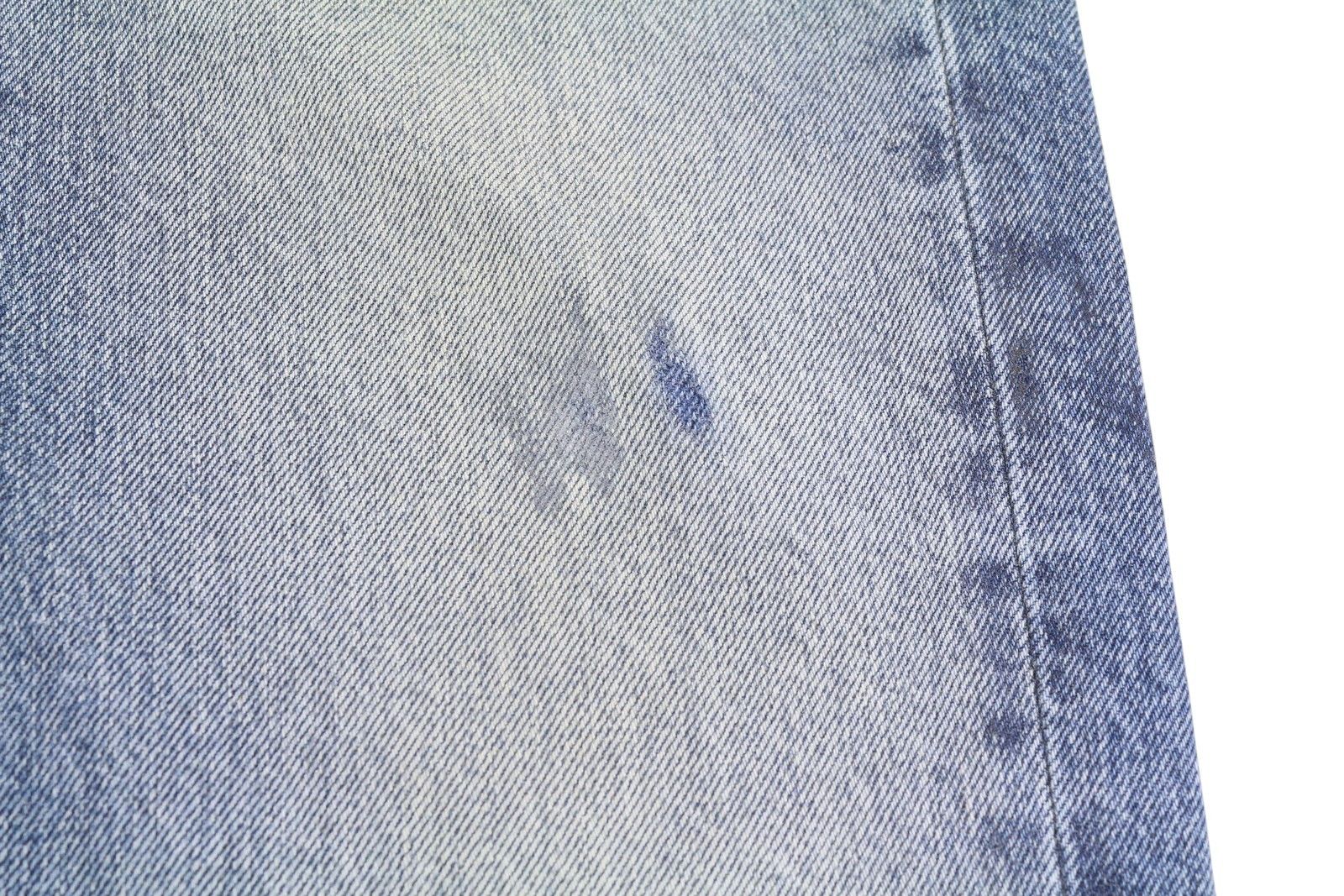 R13 BOYFRIEND 23 Jasper Whiskers Faded Zip Blue PF25 86670 Size 23" - 11 Thumbnail