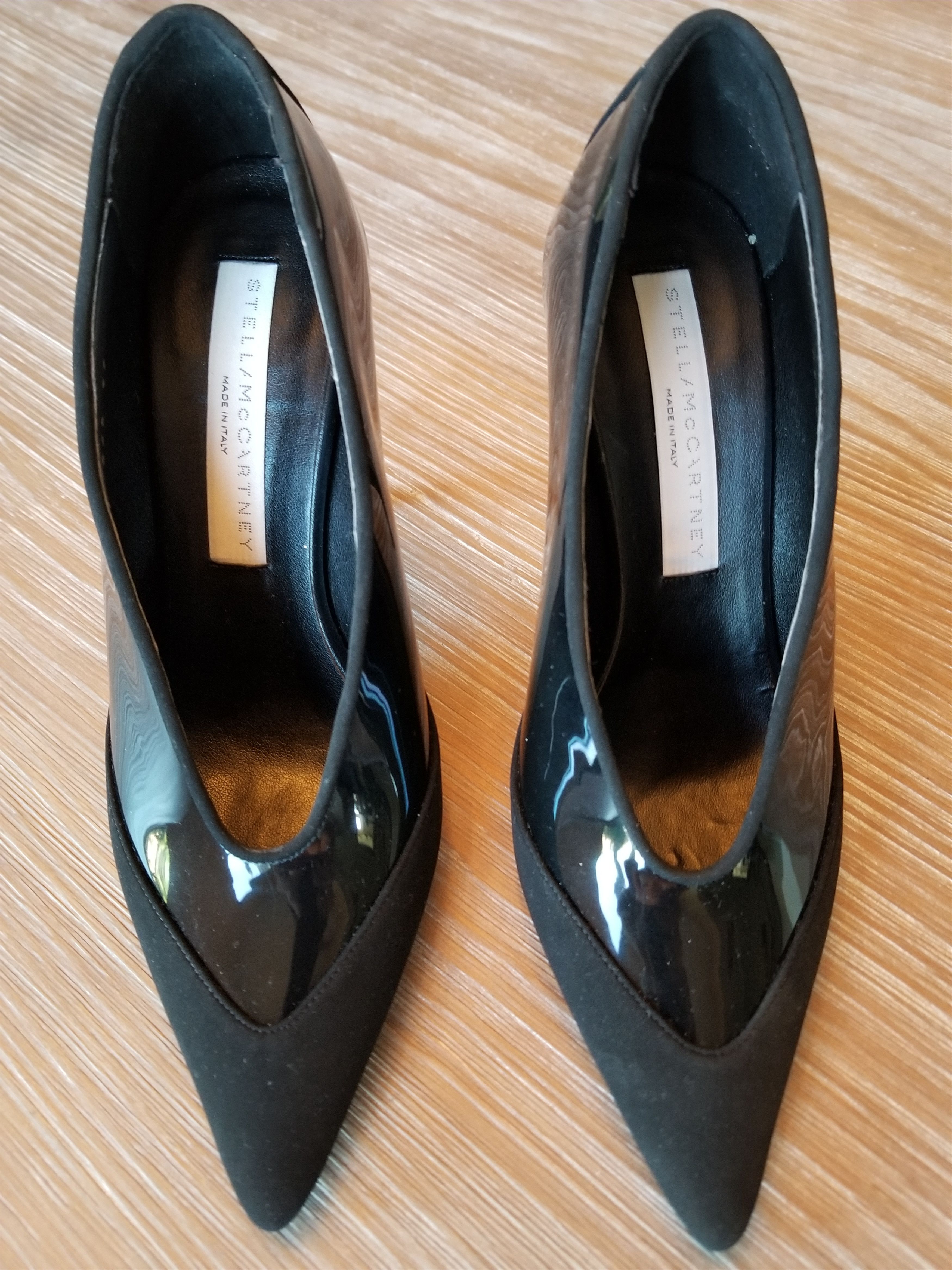 Stella McCartney Stella McCartney Faux Suede & Faux Patent-leather Pumps Size US 5.5 / IT 35.5 - 1 Thumbnail