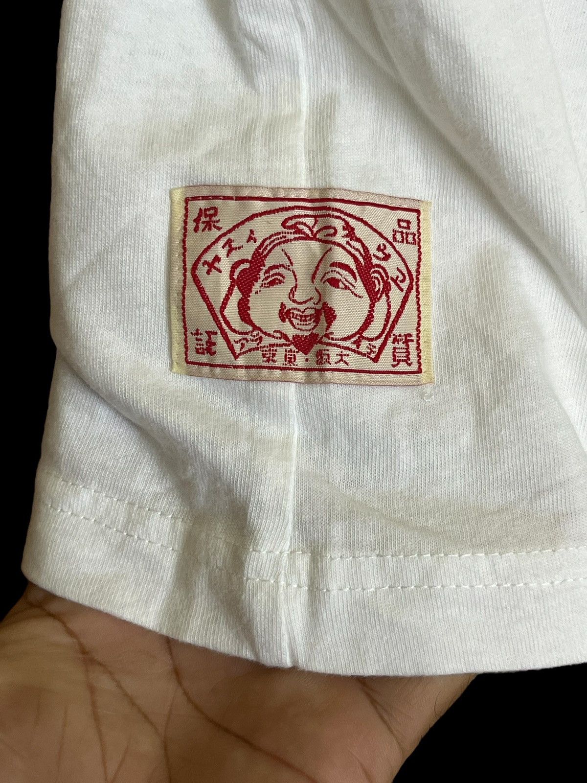 Evisu ICONIC🔥EVISU JEAN “EVISU IS MY GOD”TEE SHIRT Size US L / EU 52-54 / 3 - 8 Thumbnail