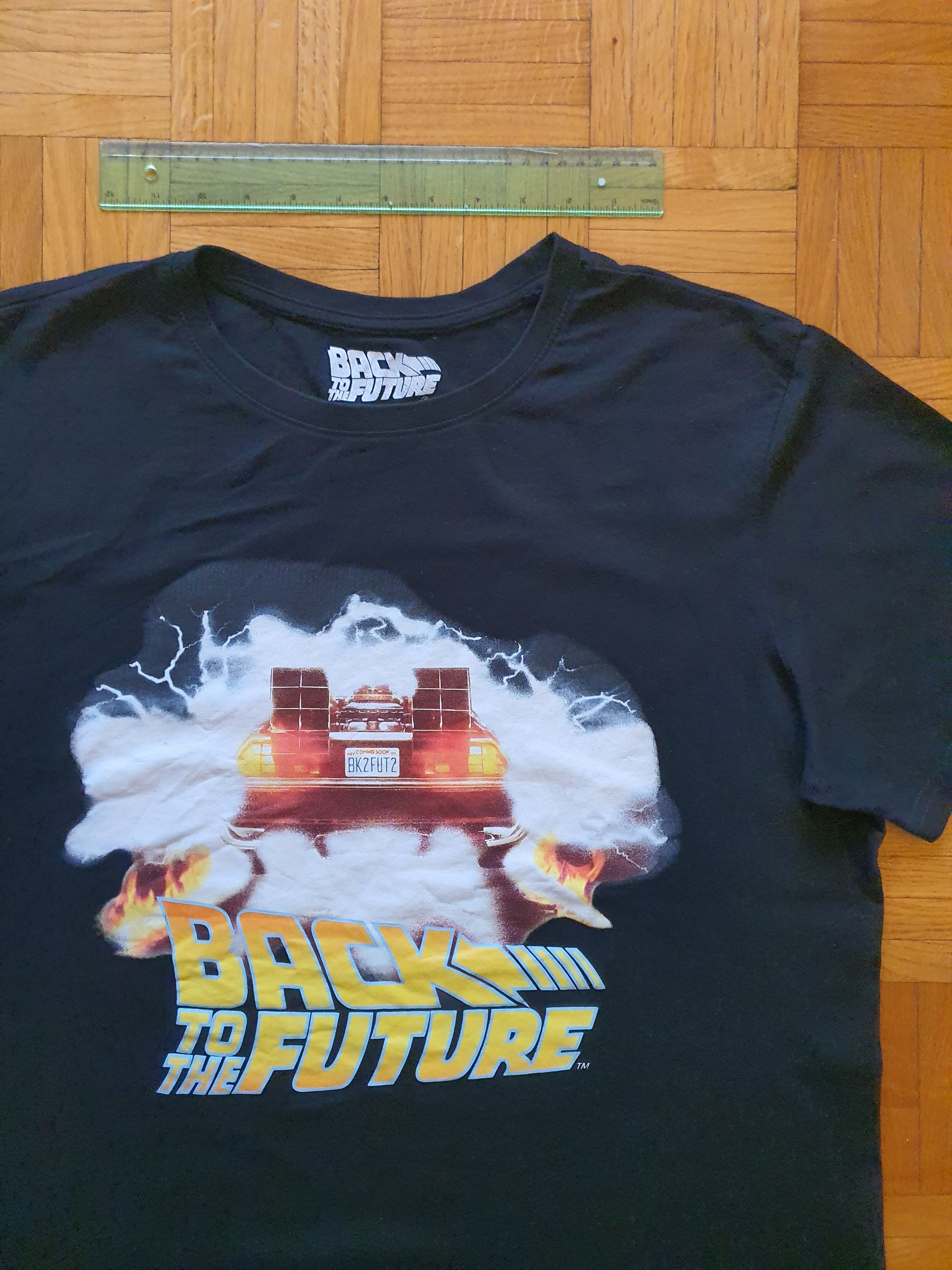 Universal Studios Takko - BACK TO THE FUTURE Graphic T-Shirt Size US XL / EU 56 / 4 - 3 Thumbnail