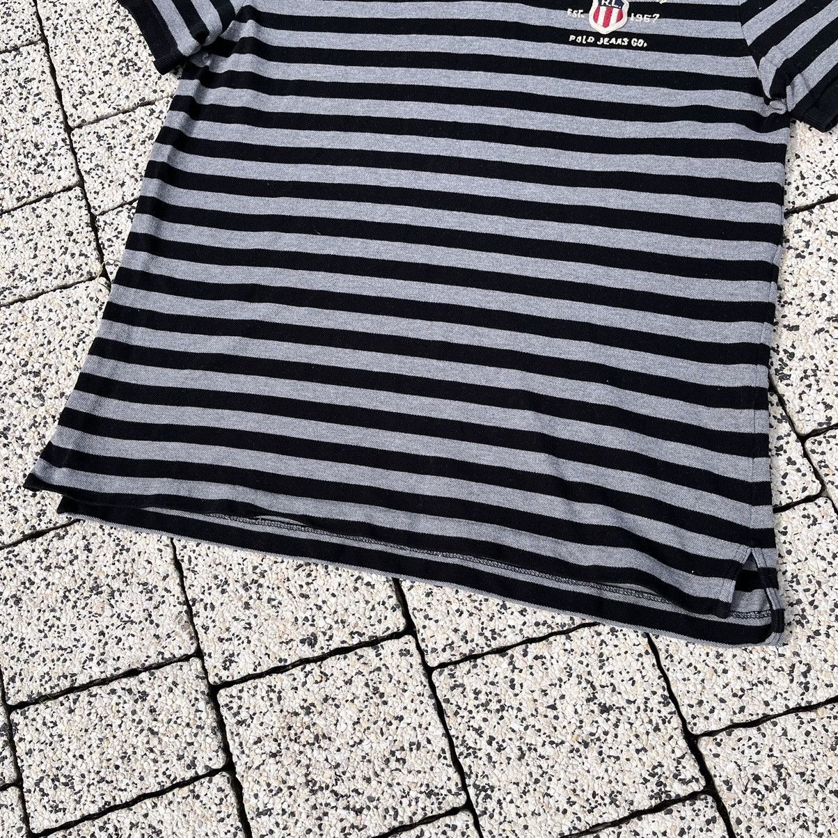 Polo Ralph Lauren × Vintage Polo Ralph Lauren Chief Keef Style Stripes Polos Shirt Size US L / EU 52-54 / 3 - 3 Thumbnail
