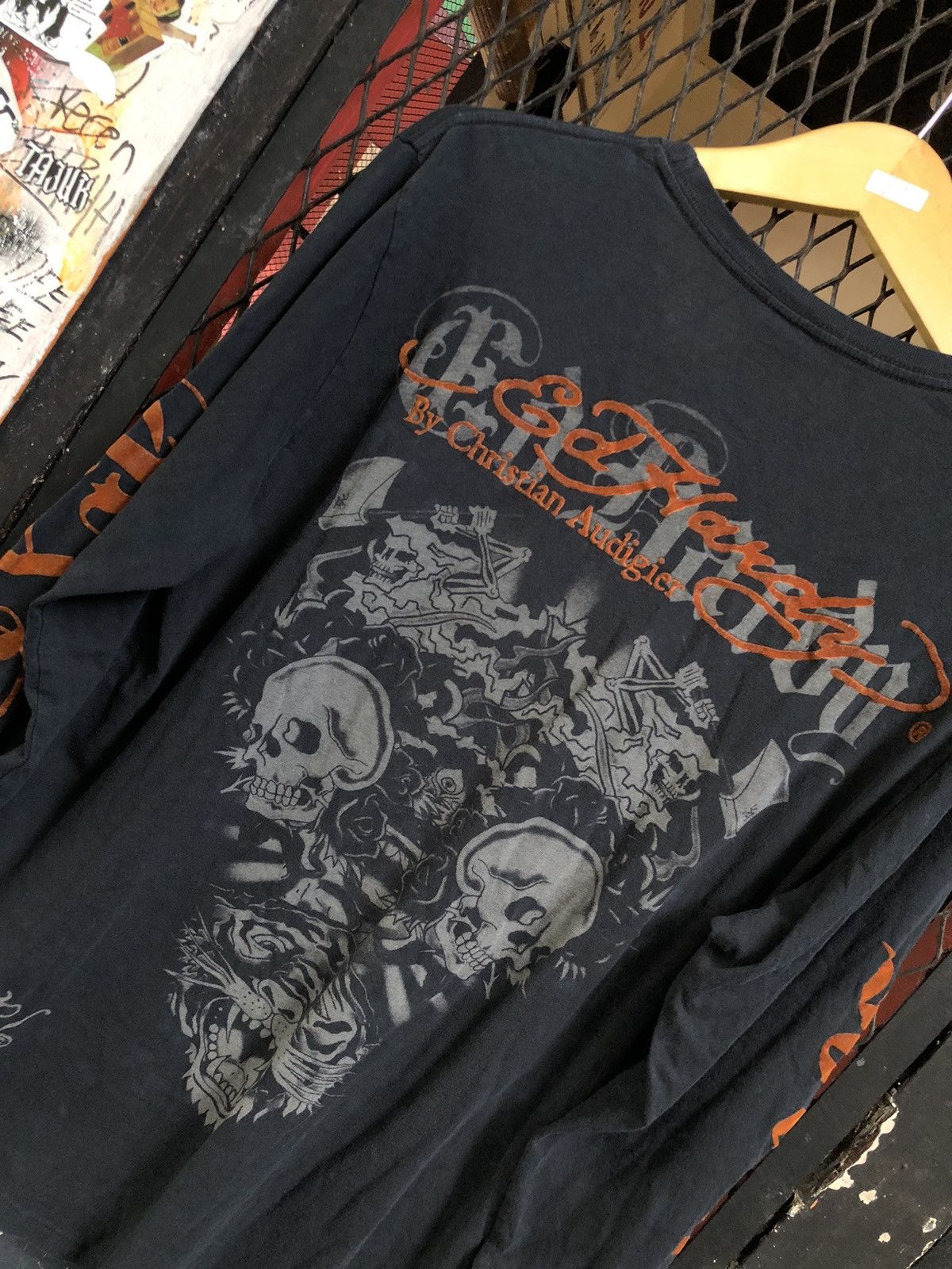 Christian Audigier × Ed Hardy × Vintage VINTAGE ED HARDY LONG SLEEVE Size US XL / EU 56 / 4 - 6 Thumbnail