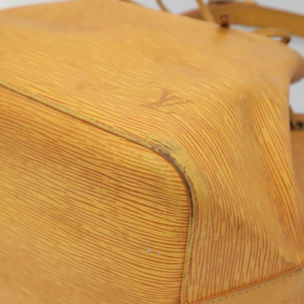Louis Vuitton LOUIS VUITTON Epi Petit Noe Shoulder Bag Yellow M44109 Size ONE SIZE - 9 Thumbnail