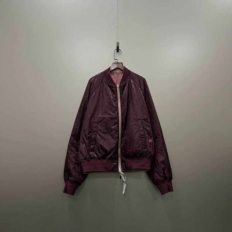 Dior Dior Burgundy full-print old flower double-sided zipper jac Size US L / EU 52-54 / 3 - 1 Thumbnail