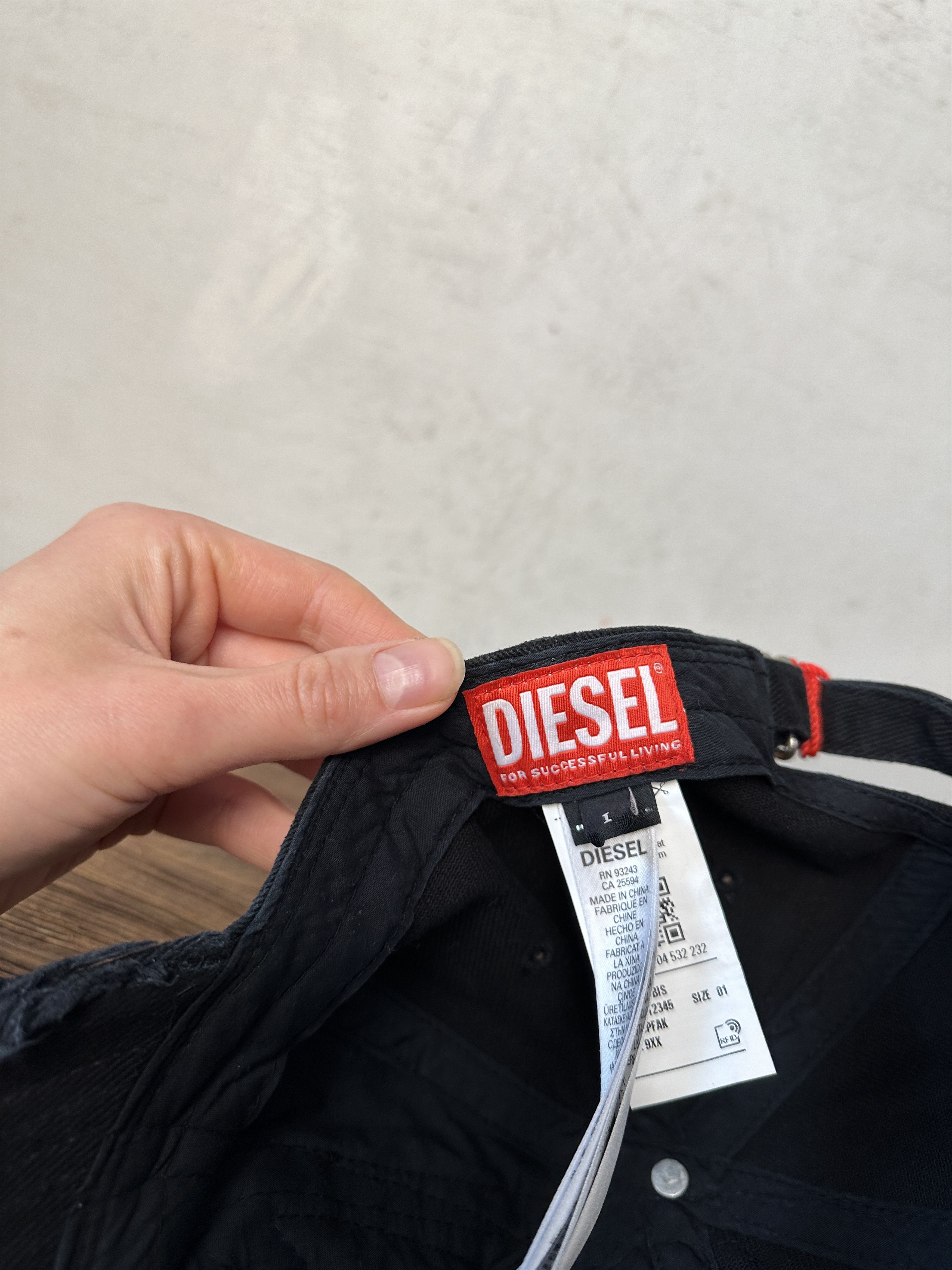 Diesel Diesel C-Obis frayed cap Size ONE SIZE - 8 Thumbnail