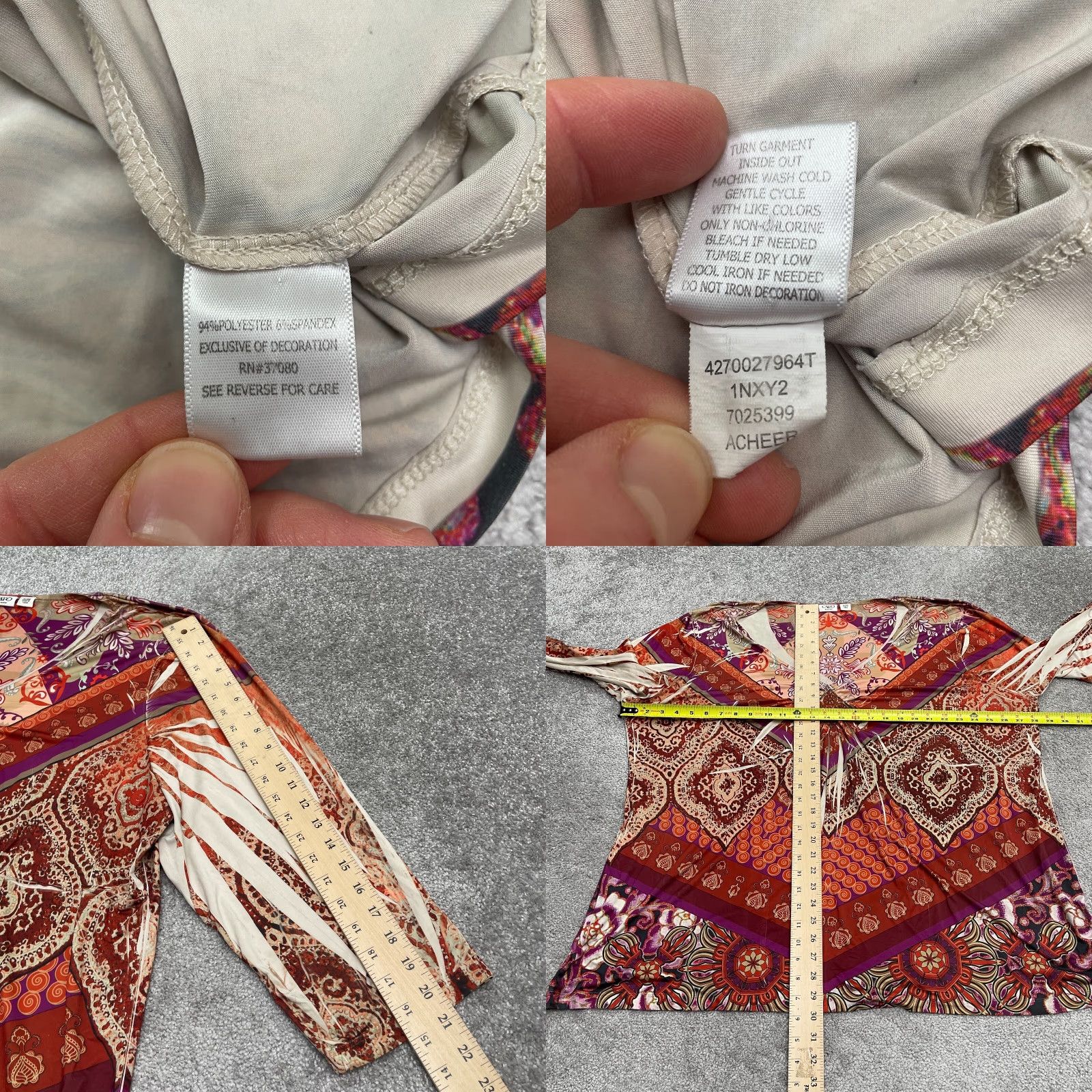 Vintage VINTAGE: No? Need to adjust. Size 4XL / US 24-26 - 8 Thumbnail