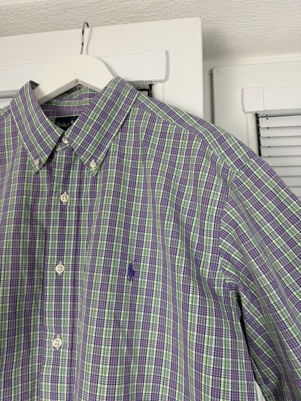 Polo Ralph Lauren Polo Ralph Lauren Vintage Shirt Size US XL / EU 56 / 4 - 2 Thumbnail