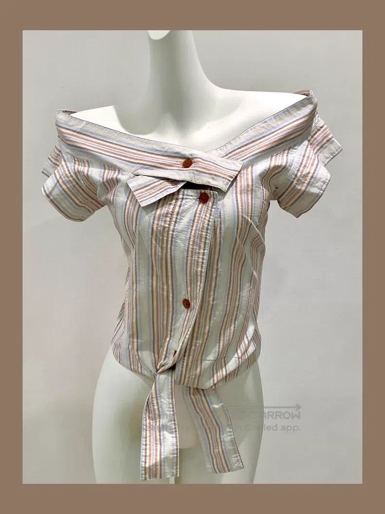 Vivienne Westwood Vivienne Westwood Striped short-sleeved shirt vintage anti Size M / US 6-8 / IT 42-44 - 8 Thumbnail