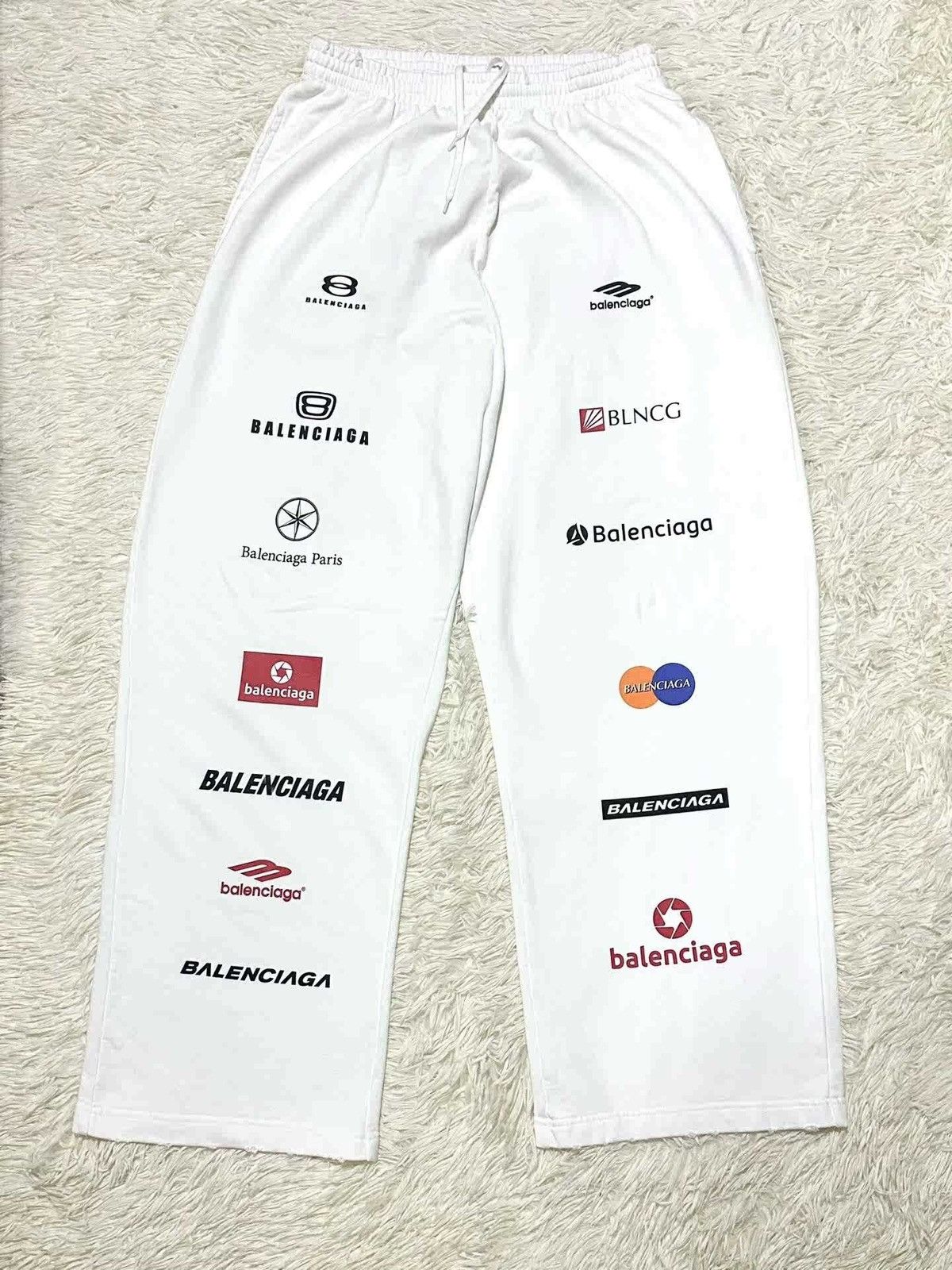 Balenciaga BALENCIAGA TOO LEAGUE SWEATPANFS Size US 30 / EU 46 - 1 Thumbnail
