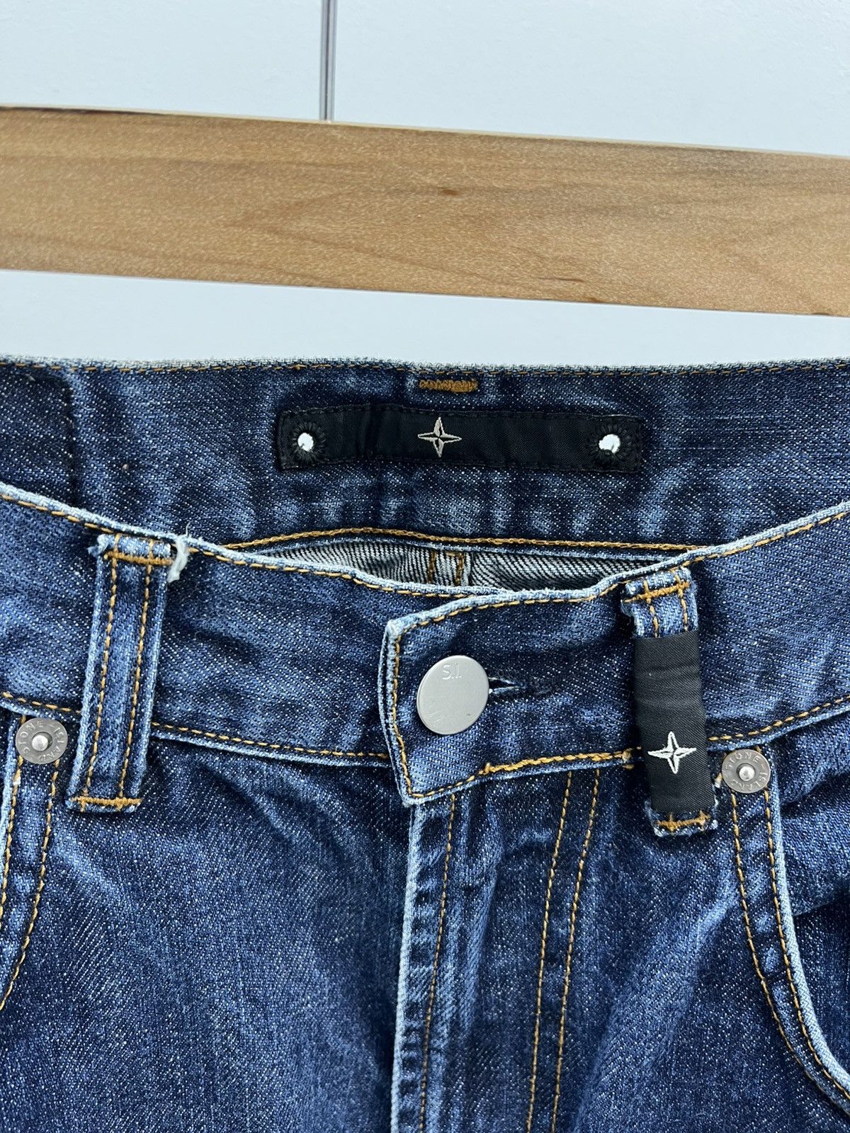 Stone Island Stone Island Denim Pocket Logo Jeans Size US 34 / EU 50 - 3 Thumbnail