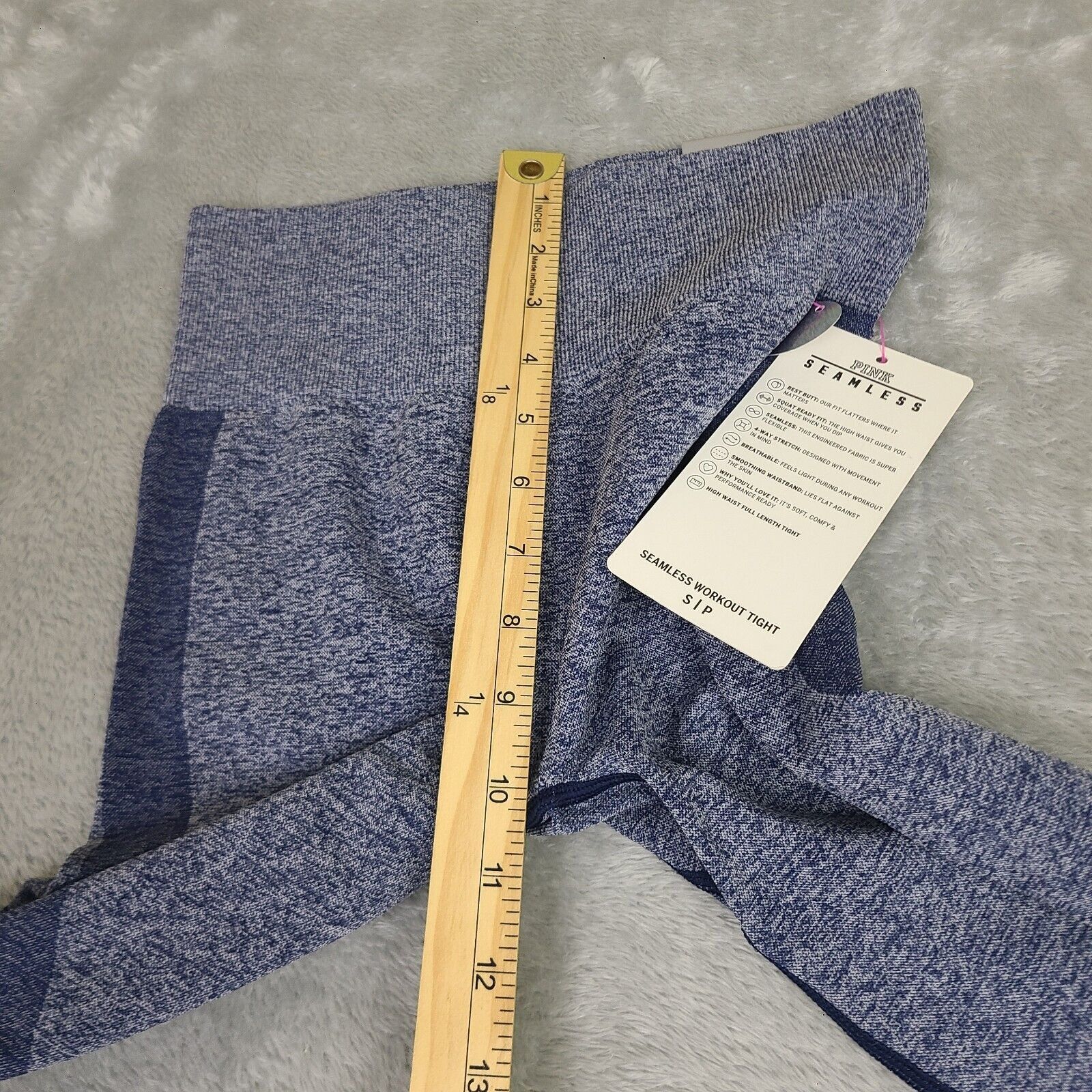 Victoria's Secret Pink Victorias Secret Legging Womens Small Gray Seamless Act Size 28" / US 6 / IT 42 - 8 Thumbnail