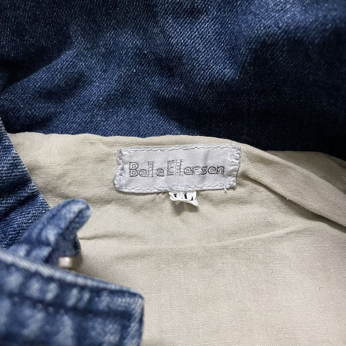 If Six Was Nine Belle Ellensen Sleeveless Denim Jacket Size US XXL / EU 58 / 5 - 6 Thumbnail