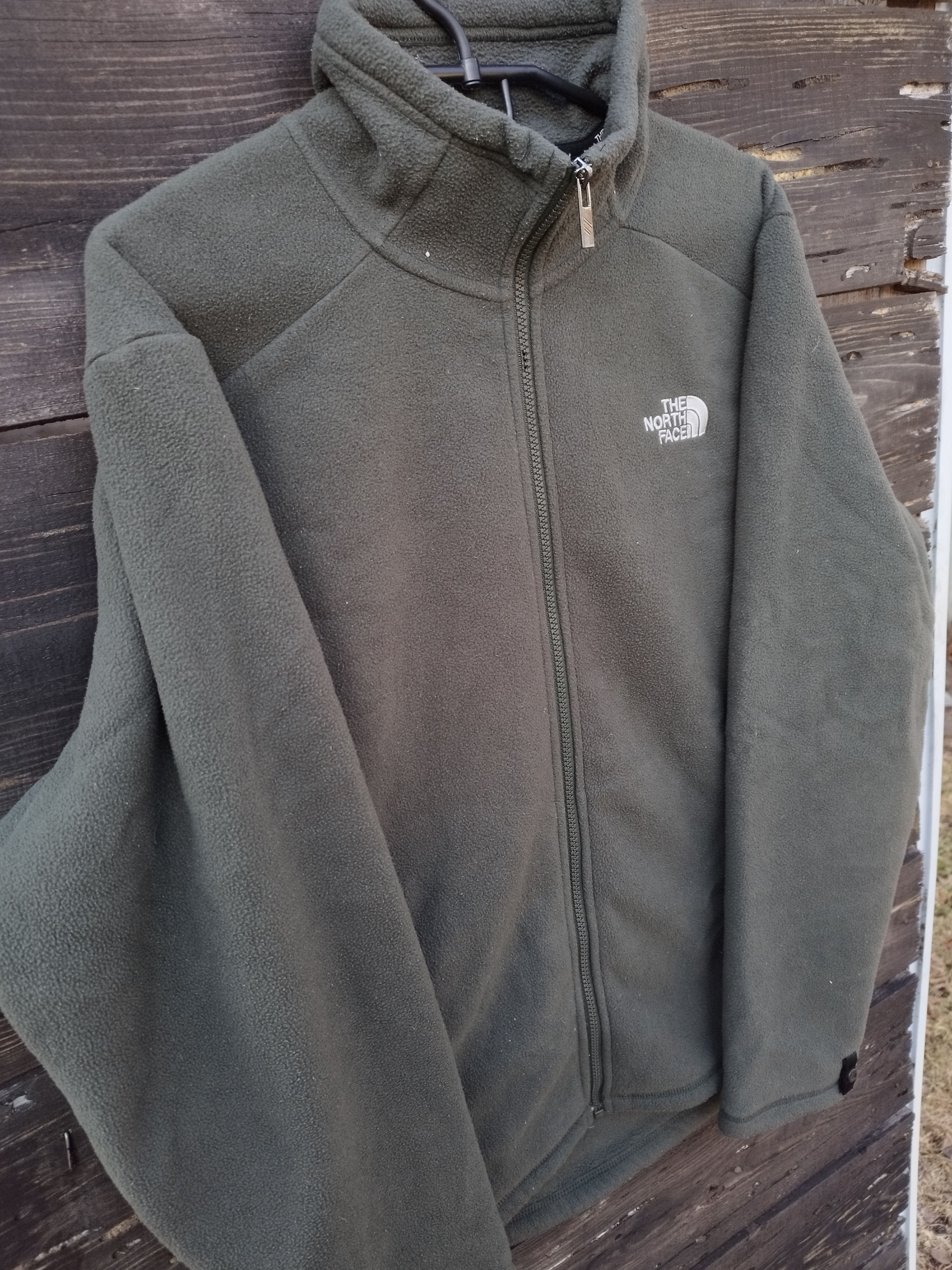 The North Face The North Face Full Zip Fleece Jacket - Forest Green - Men's Size US M / EU 48-50 / 2 - 2 Thumbnail