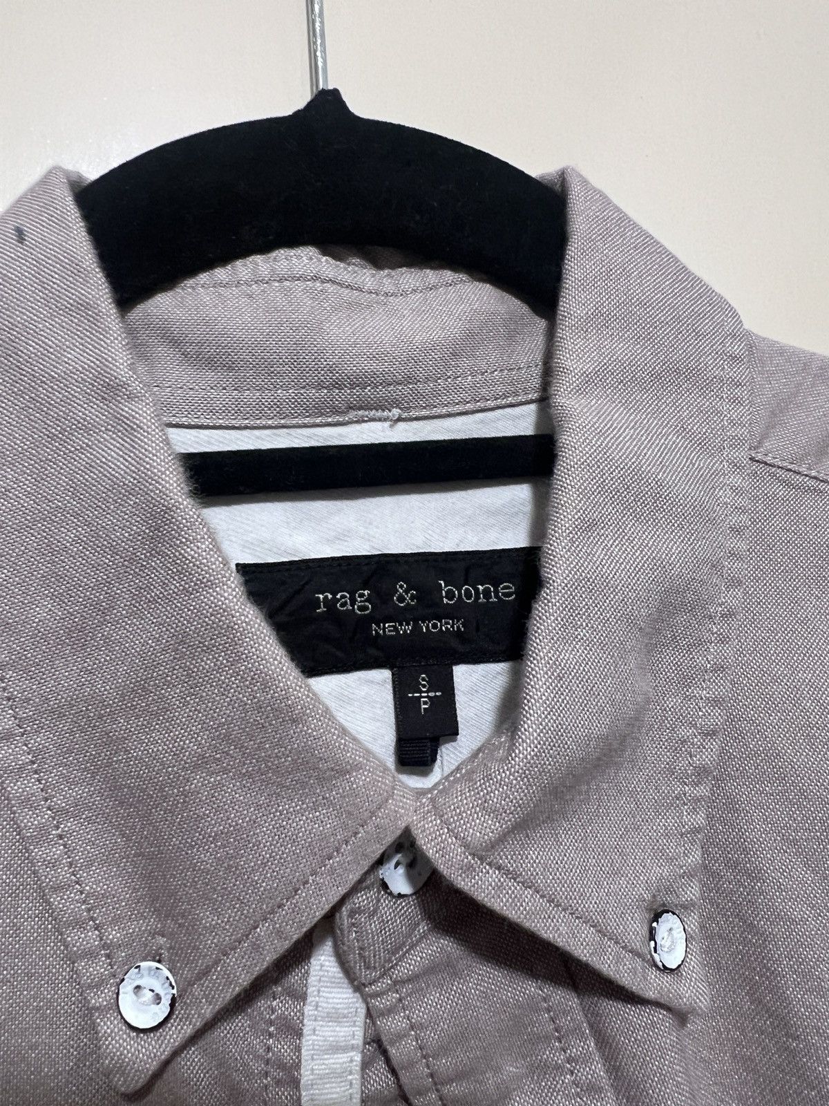 Rag & Bone Rag & Bone Long Sleeve Shirt Size US S / EU 44-46 / 1 - 2 Thumbnail