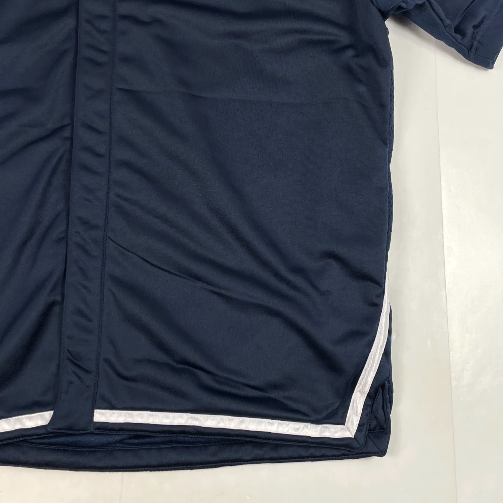 Nike VINTAGE Nike Jacket Mens XL Blue Snap Baggy Warm Up Basketball Y2K Spring Fall Winter Size US XL / EU 56 / 4 - 4 Thumbnail