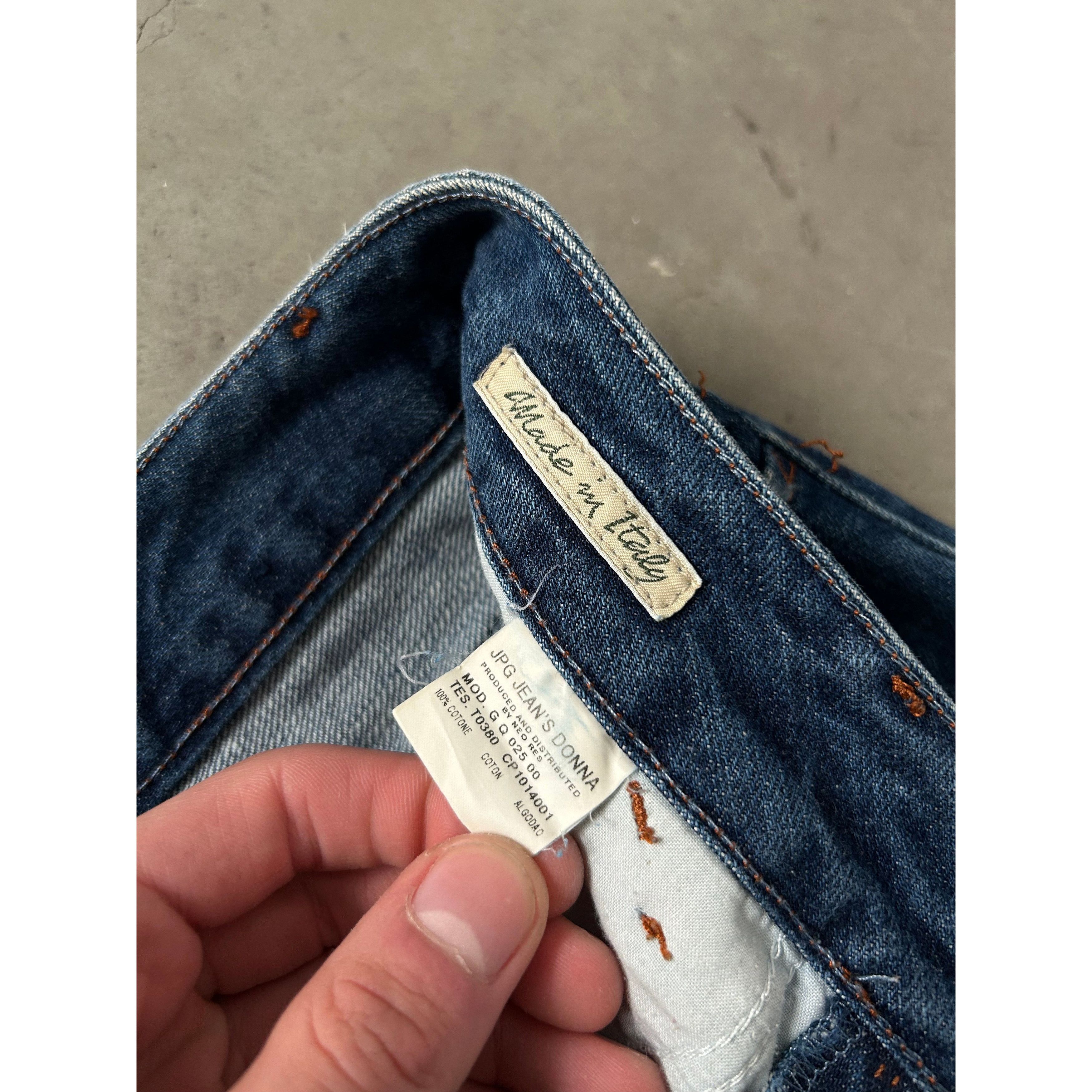Jean Paul Gaultier Jean Paul Gaultier Blue Classic Denim Jeans Size US 30 / EU 46 - 4 Thumbnail