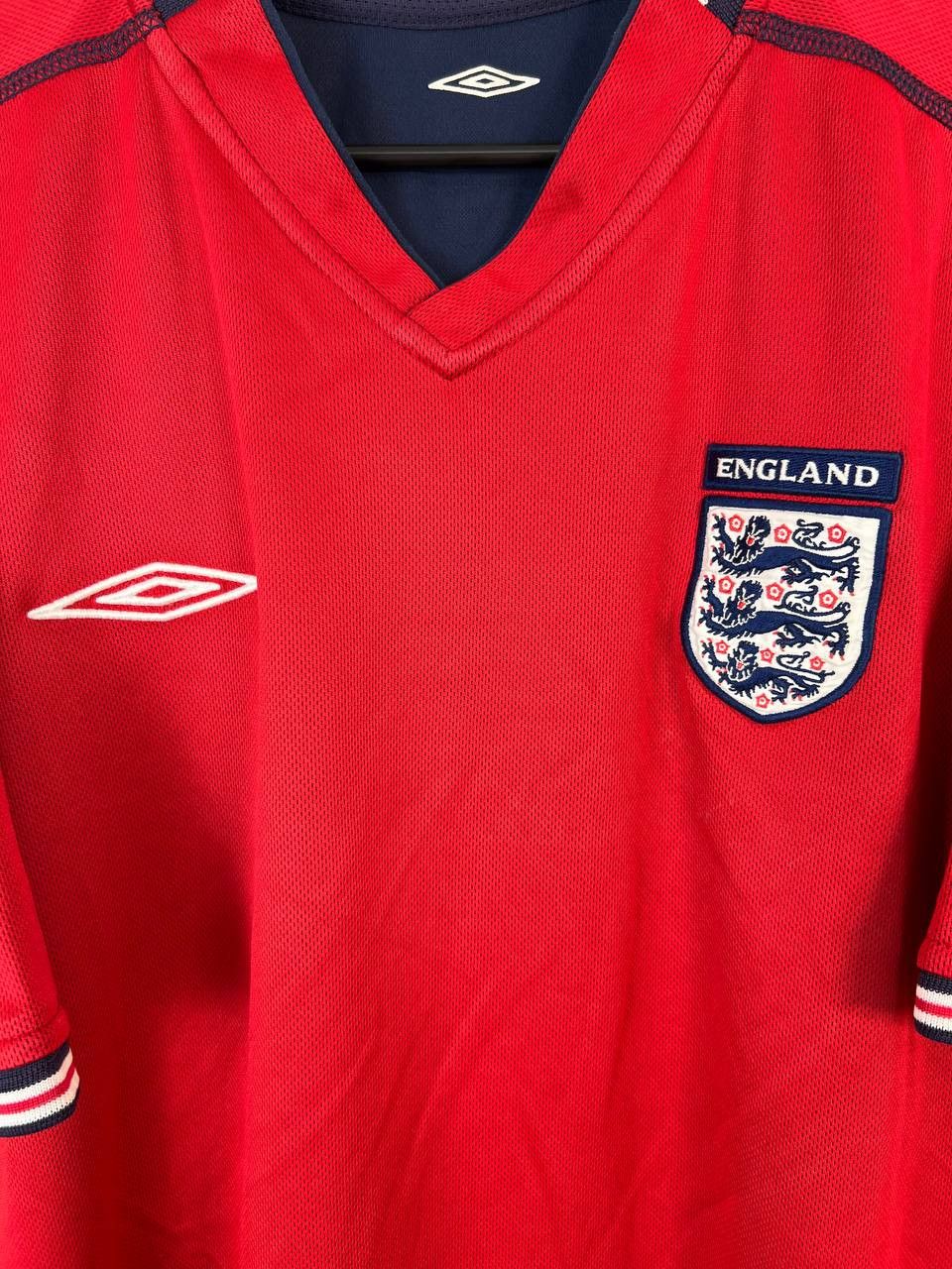 Umbro Umbro England 2002 Away Football Shirt Reversible Sz L Size US L / EU 52-54 / 3 - 2 Thumbnail