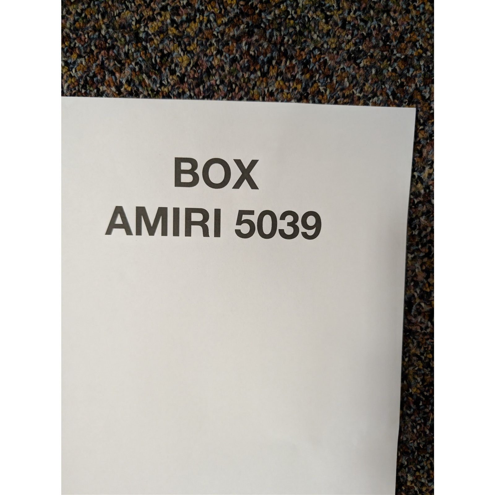 Amiri o1rshd1 Amiri Straight Leg Flare Jean Denim Antique Indigo Size US 36 / EU 52 - 18 Thumbnail