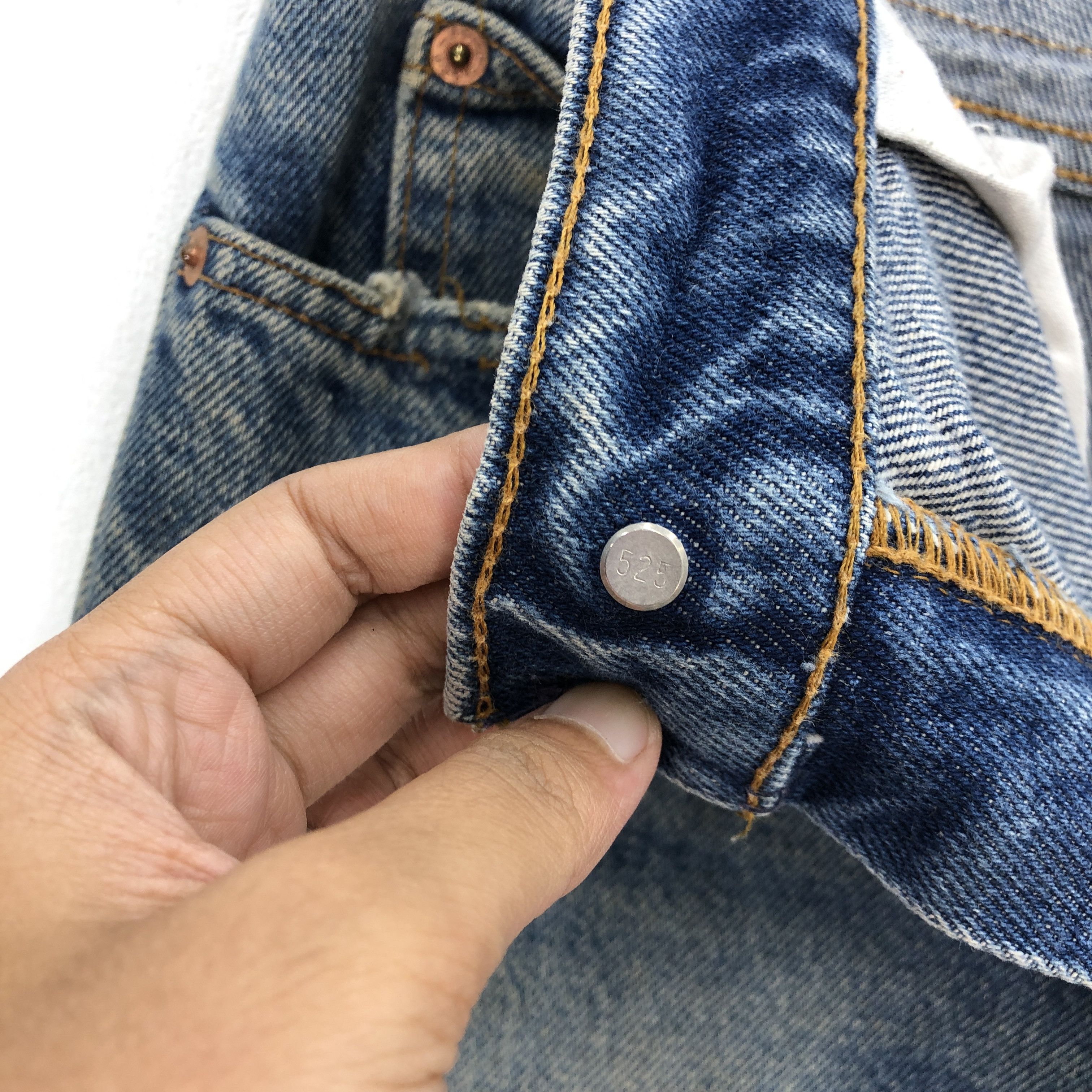 Levi's Vintage Levis 505 Stonewash Jeans Distressed Levi's Denim Size US 32 / EU 48 - 6 Thumbnail