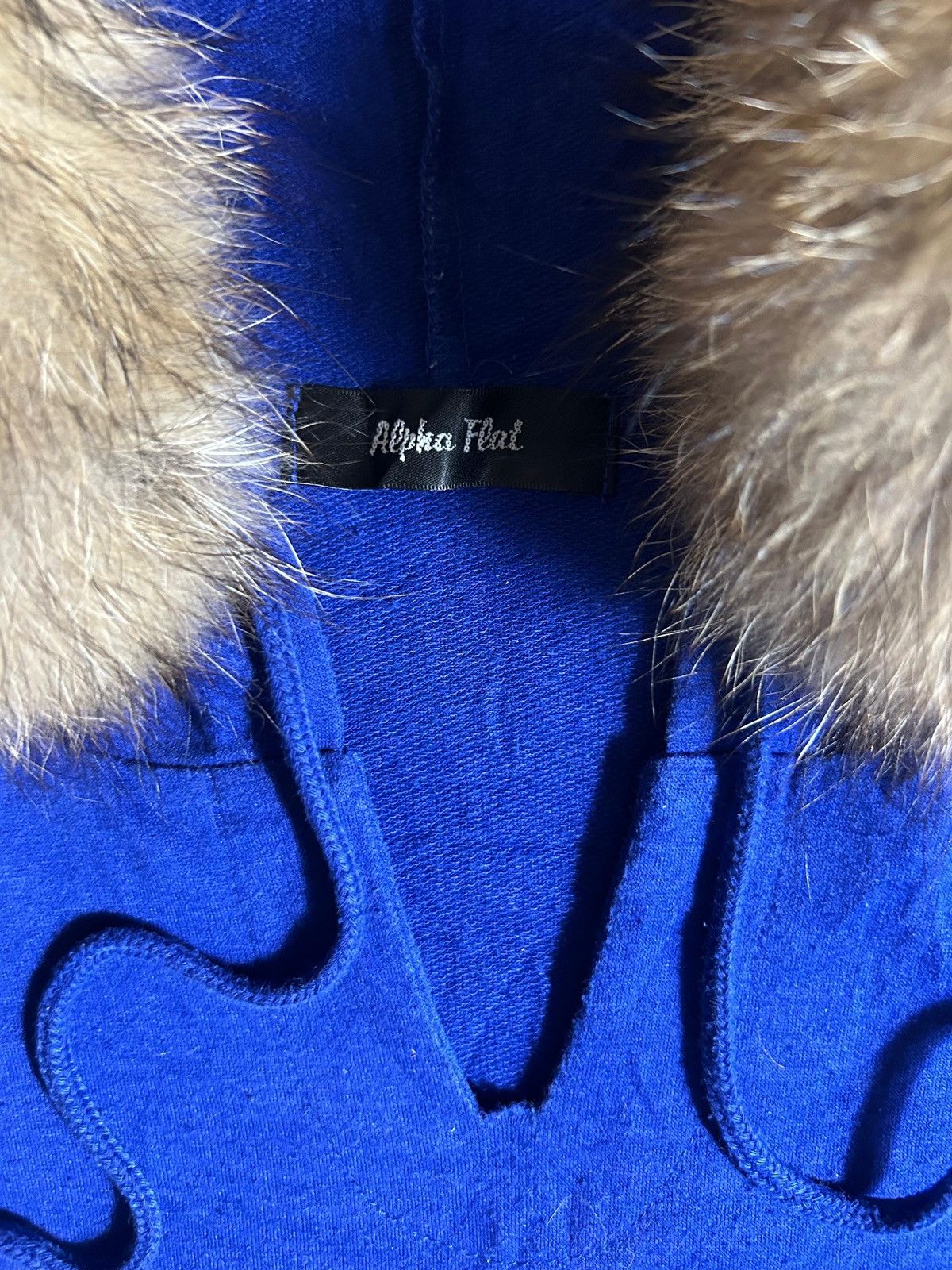 If Six Was Nine JapanPoem Skull LGB IfSixWasNine Style Faux Fur Zip Hoodie Size US L / EU 52-54 / 3 - 5 Thumbnail