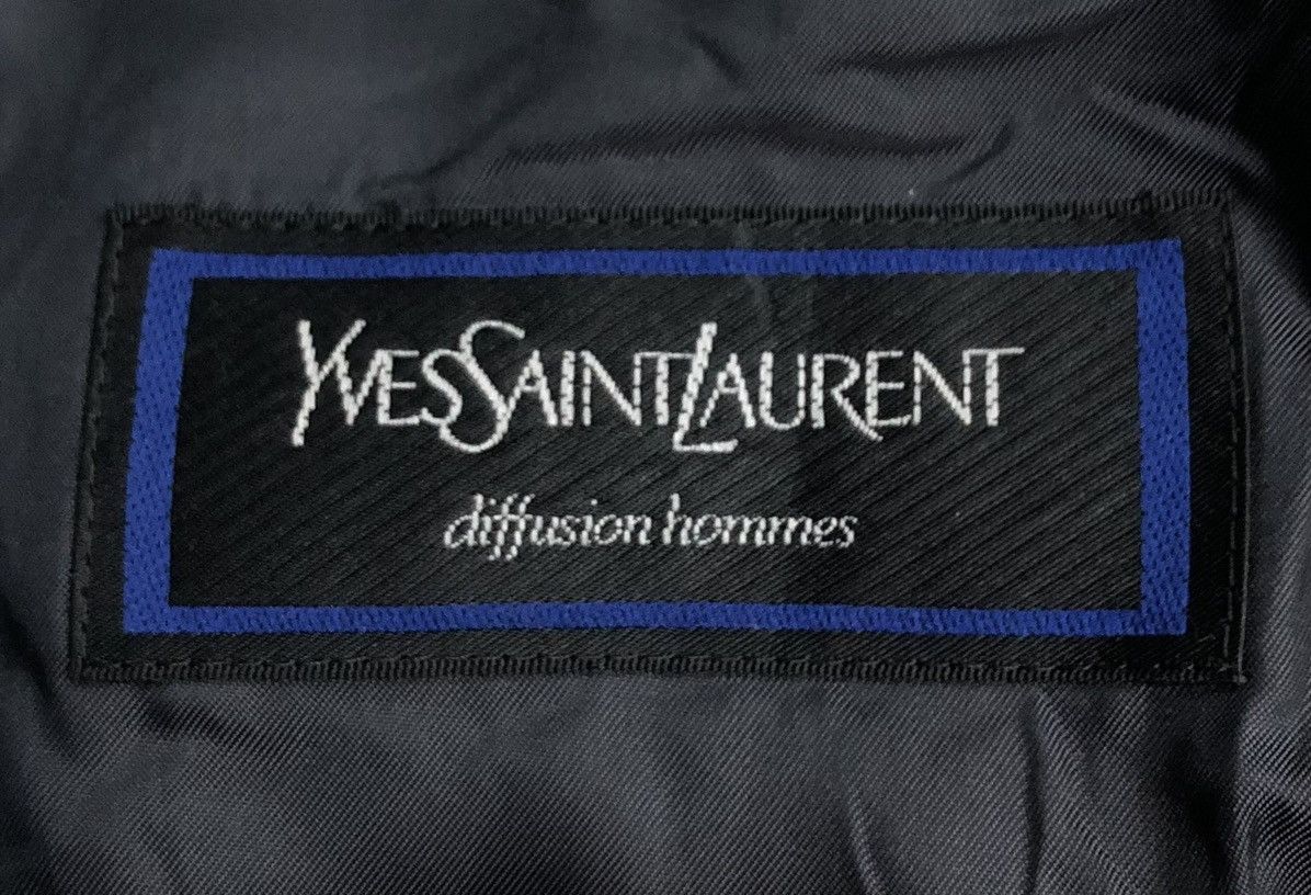 Vintage × Yves Saint Laurent Yves Saint Laurent Diffusion Hommes Men's Wool Blazer Size US L / EU 52-54 / 3 - 22 Thumbnail