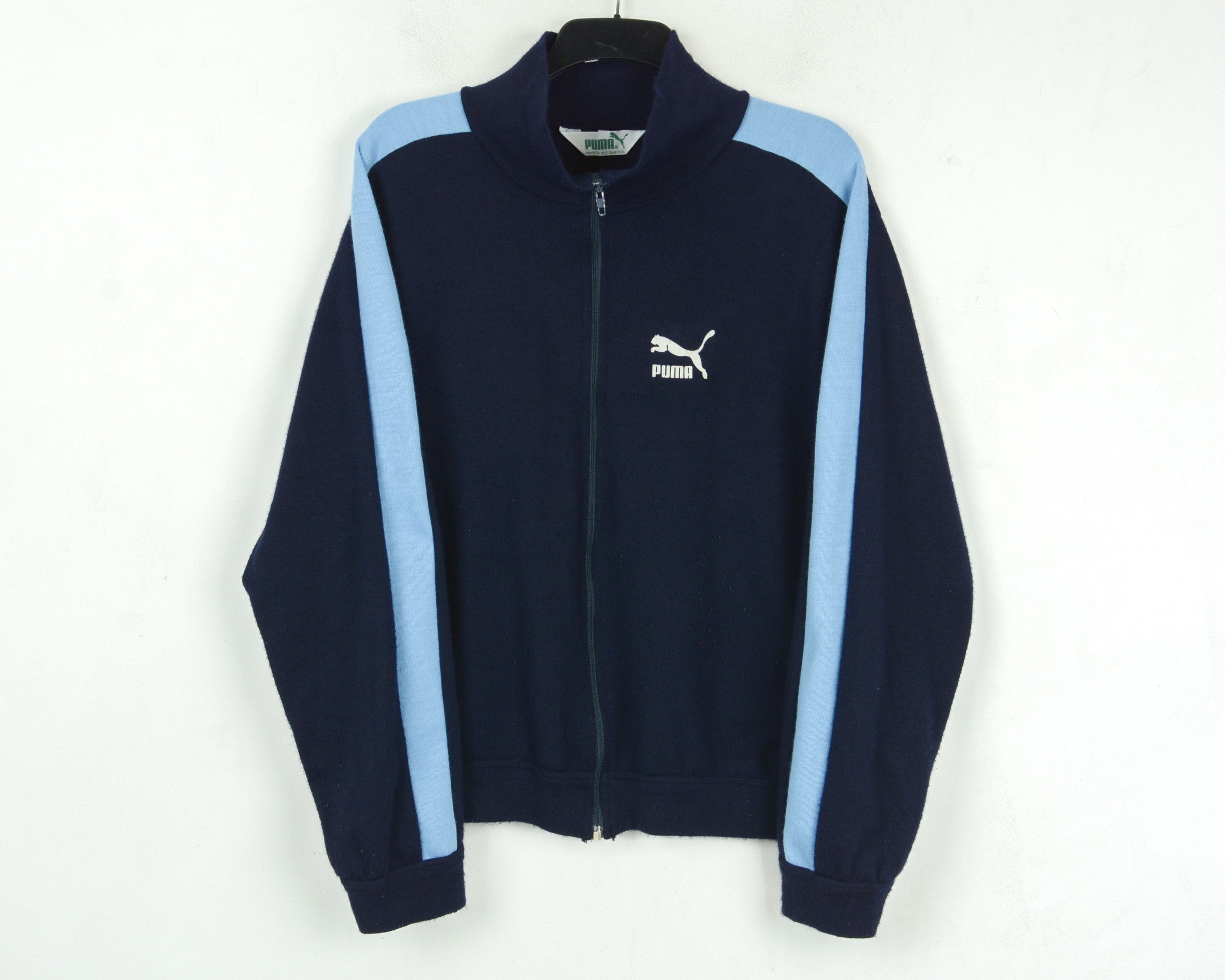 Puma × Vintage Tracksuit Jacket EU 52 Jumper Retro Sweatshirt Sport Top Size US L / EU 52-54 / 3 - 1 Thumbnail