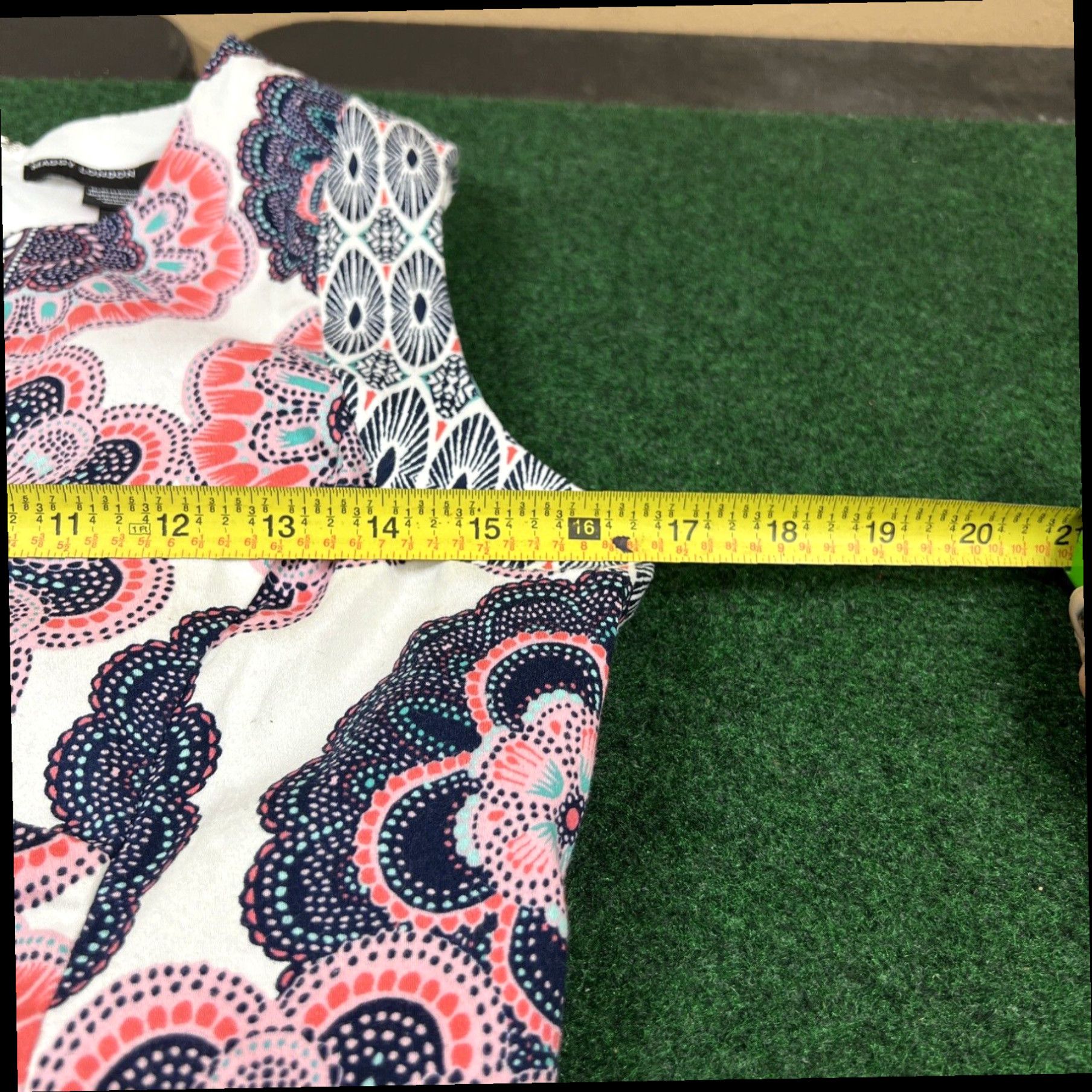 MAGGY LONDON Maggy London Nicolette Midi Dress Floral Paisley Sleeveless Preppy Size 6 Size M / US 6-8 / IT 42-44 - 6 Thumbnail
