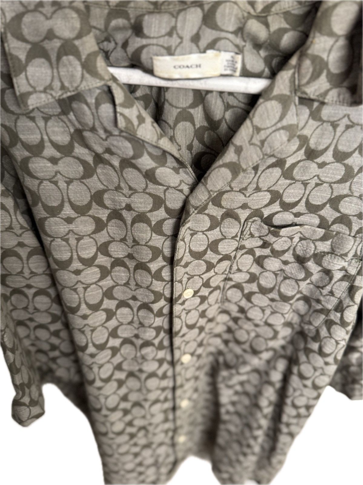 Coach Linen coach shirt Size US XL / EU 56 / 4 - 3 Thumbnail